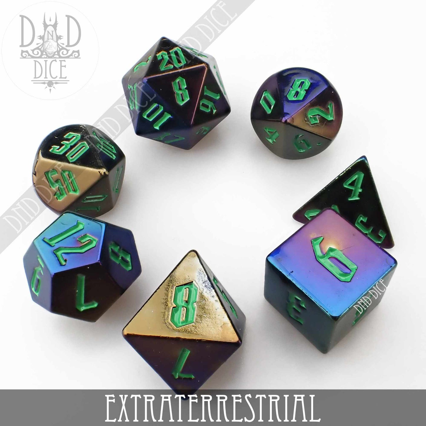 Extraterrestrial Dice Set - Premium Dice Sets & Games from DND DICE - Just $18! Shop now at Game Crave Tournament Store