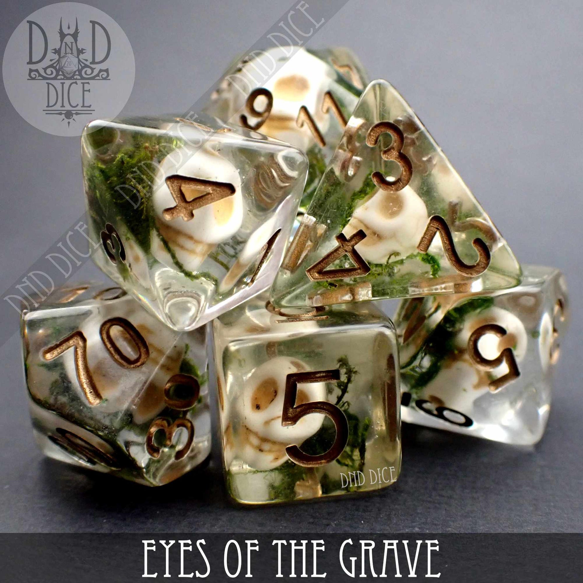 Eyes of the Grave Dice Set - Premium Dice Sets & Games from DND DICE - Just $15! Shop now at Game Crave Tournament Store