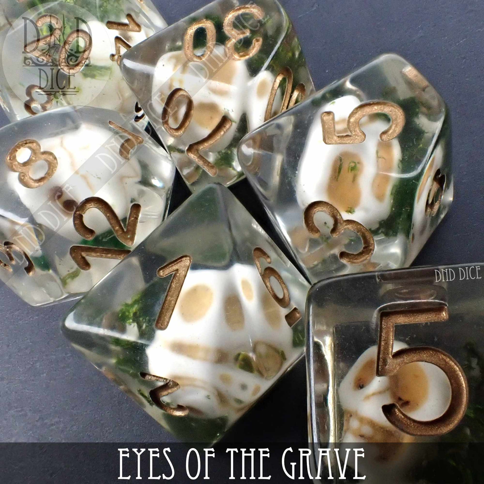 Eyes of the Grave Dice Set - Premium Dice Sets & Games from DND DICE - Just $15! Shop now at Game Crave Tournament Store