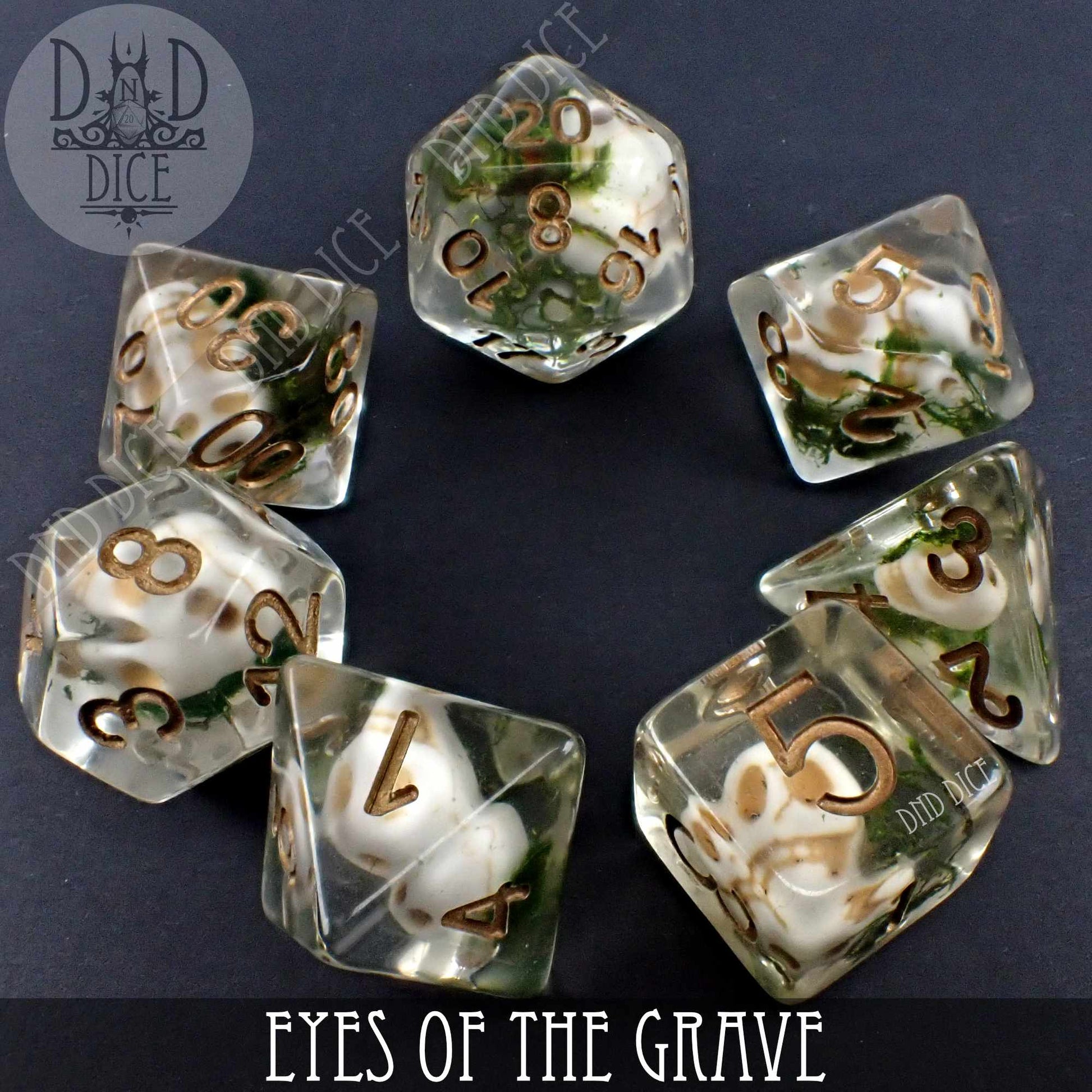 Eyes of the Grave Dice Set - Premium Dice Sets & Games from DND DICE - Just $15! Shop now at Game Crave Tournament Store