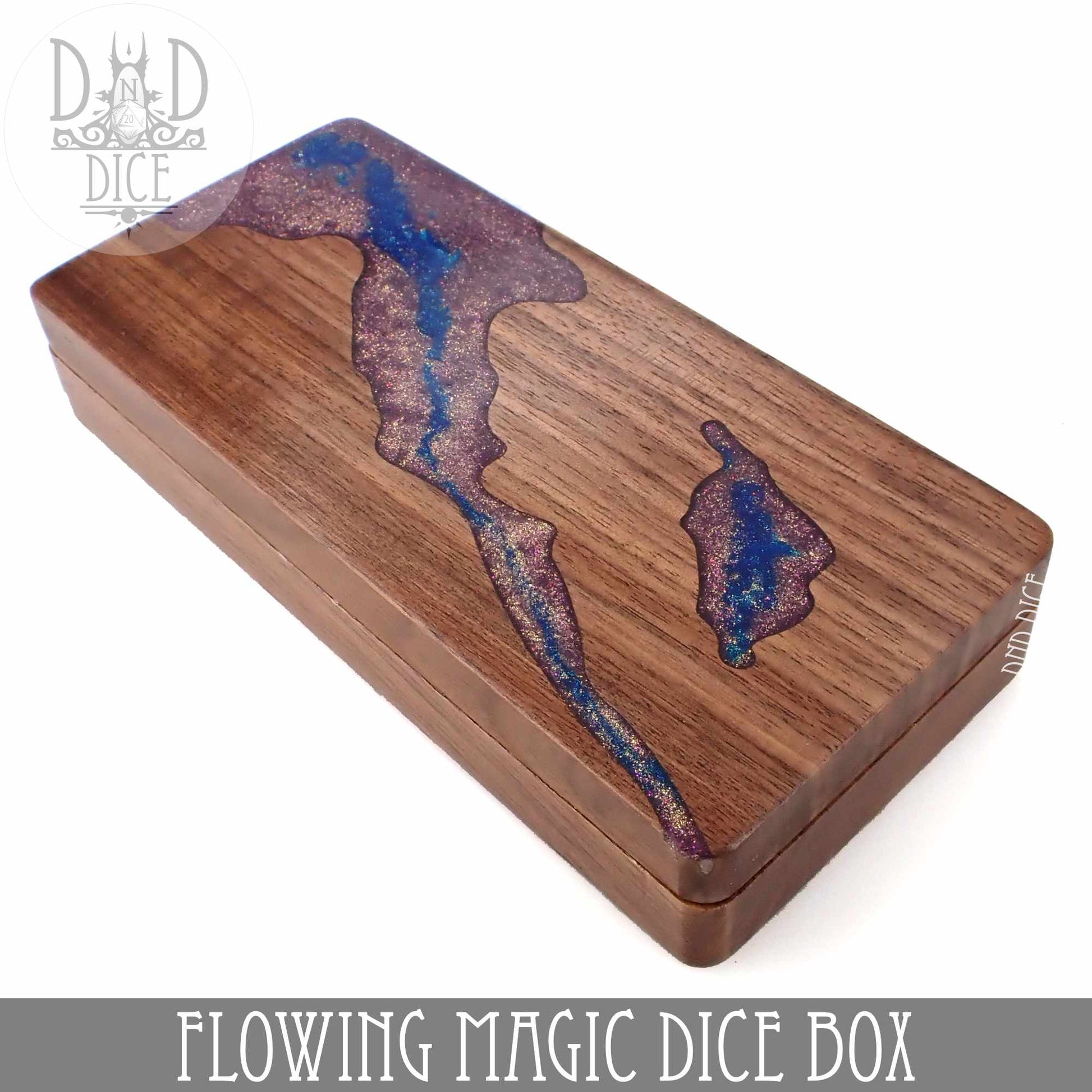 Flowing Magic Dice Box - Premium Dice Sets & Games from DND DICE - Just $40! Shop now at Game Crave Tournament Store