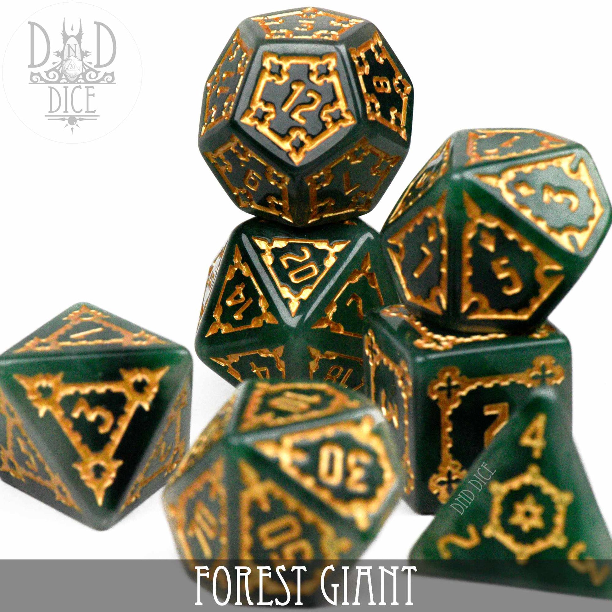 Forest Giant Dice Set (Oversize) - Premium Dice Sets & Games from DND DICE - Just $20! Shop now at Game Crave Tournament Store