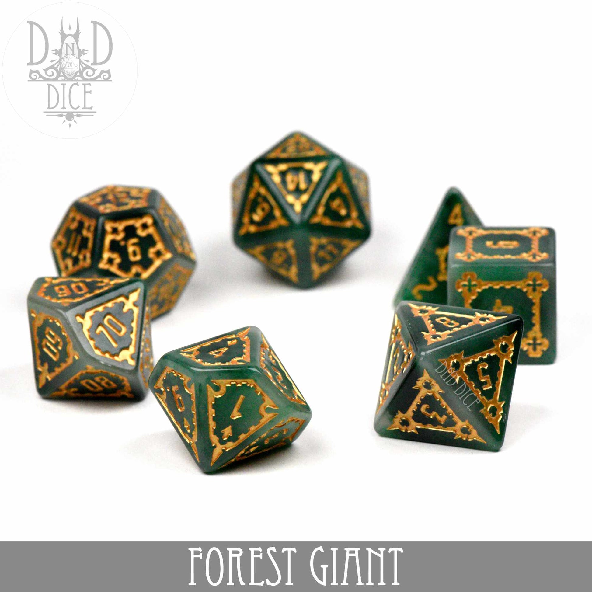 Forest Giant Dice Set (Oversize) - Premium Dice Sets & Games from DND DICE - Just $20! Shop now at Game Crave Tournament Store