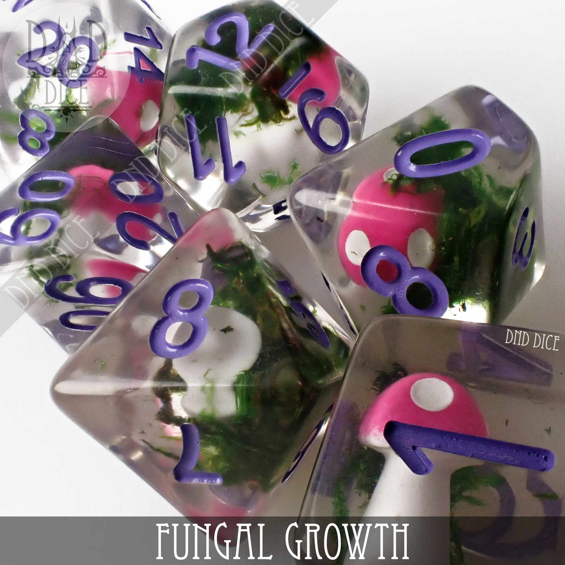 Fungal Growth Dice Set - Premium Dice Sets & Games from DND DICE - Just $15! Shop now at Game Crave Tournament Store