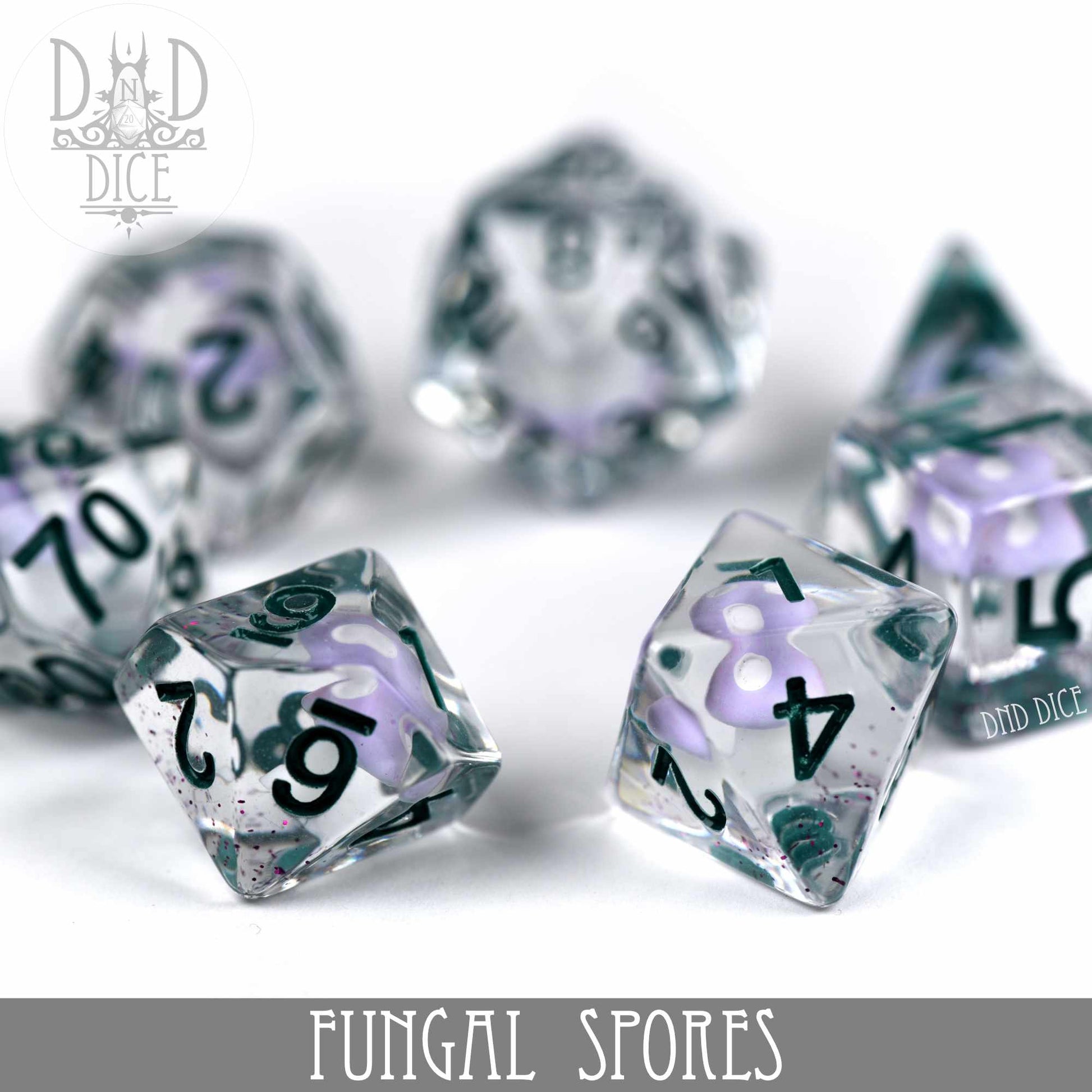 Fungal Spores Dice Set - Premium Dice Sets & Games from DND DICE - Just $15! Shop now at Game Crave Tournament Store