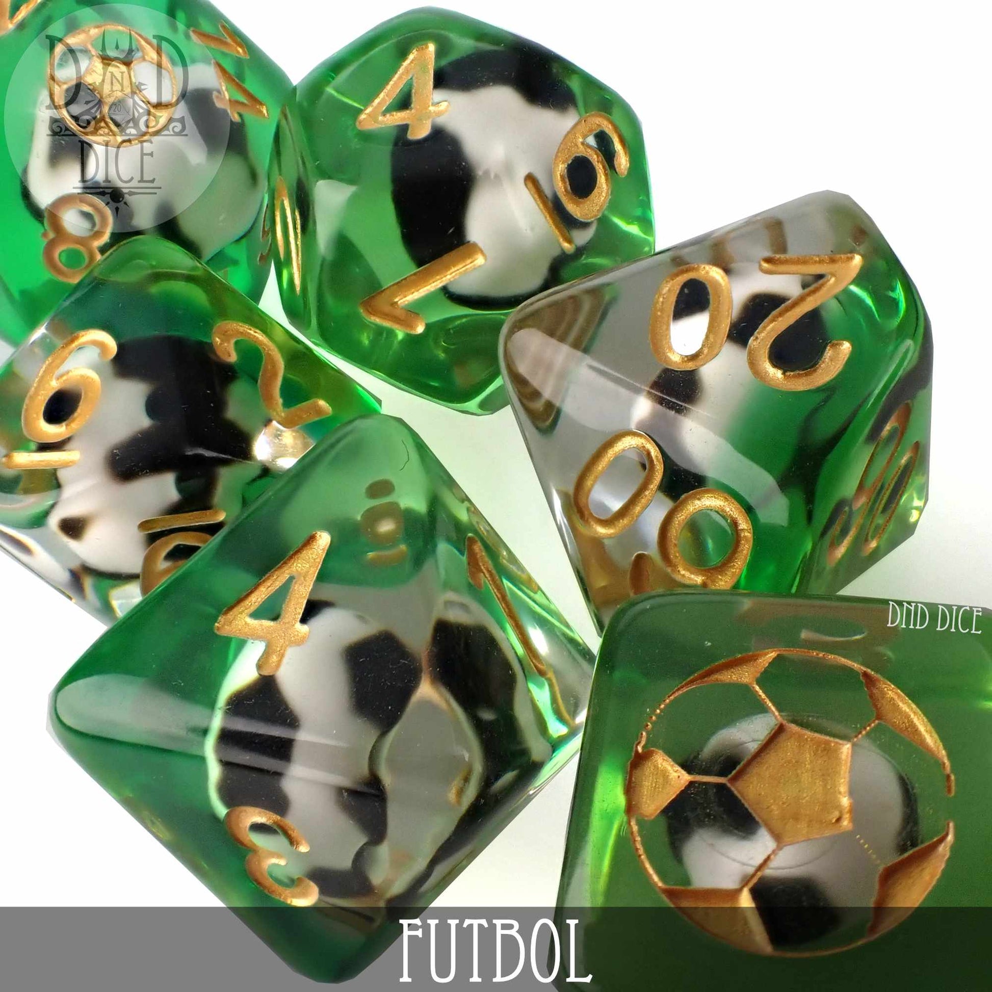 Futbol Dice Set - Premium Dice Sets & Games from DND DICE - Just $5.99! Shop now at Game Crave Tournament Store