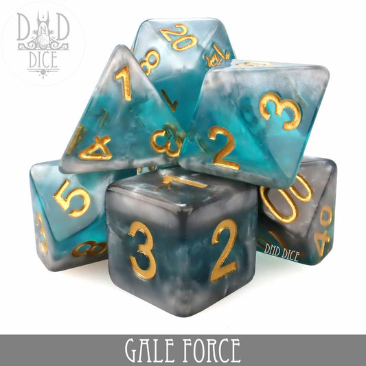 Gale Force Dice Set - Premium Dice Sets & Games from DND DICE - Just $12! Shop now at Game Crave Tournament Store