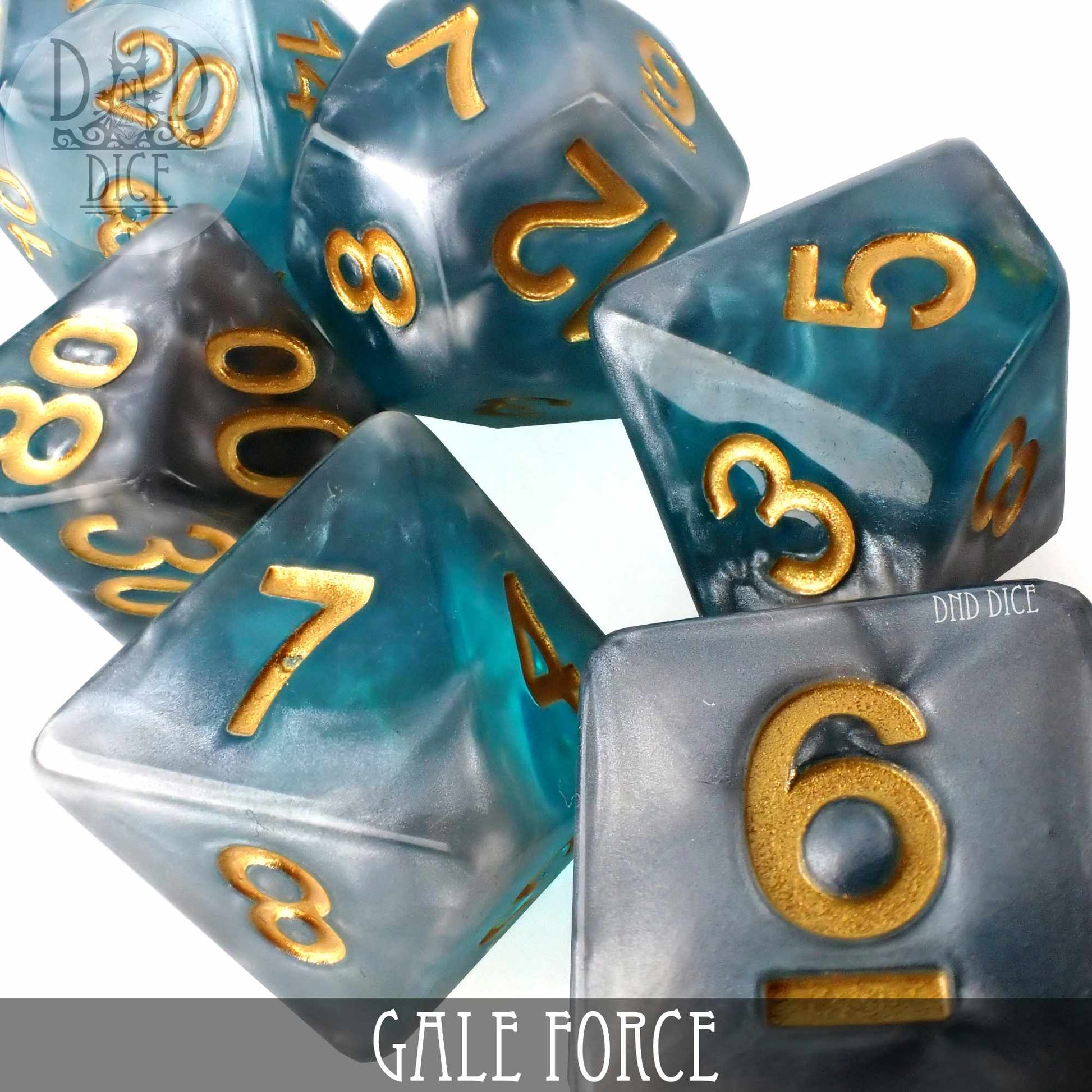 Gale Force Dice Set - Premium Dice Sets & Games from DND DICE - Just $12! Shop now at Game Crave Tournament Store