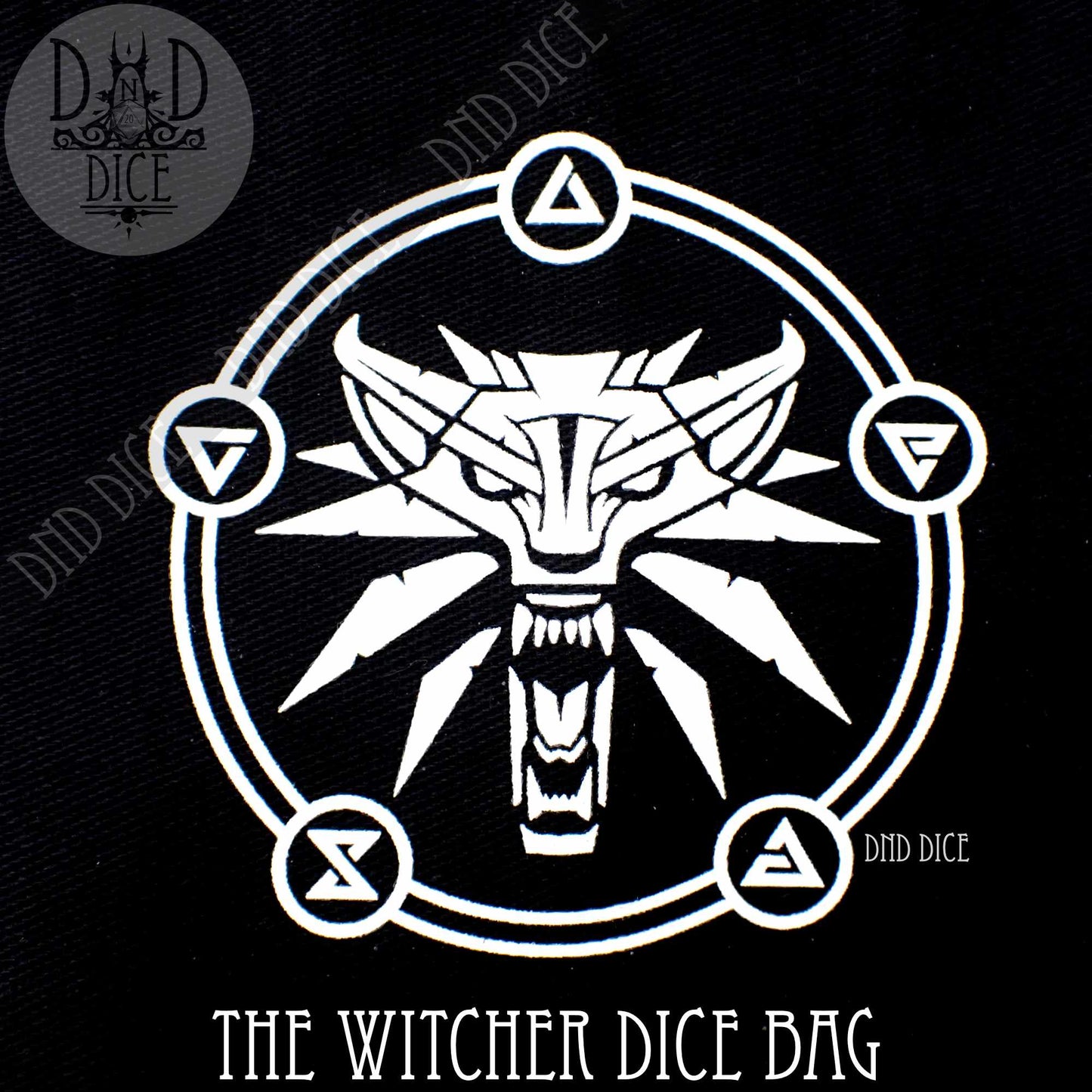 The Witcher - Dice Bags (3 Colors) - Premium Dice Sets & Games from DND DICE - Just $15! Shop now at Game Crave Tournament Store