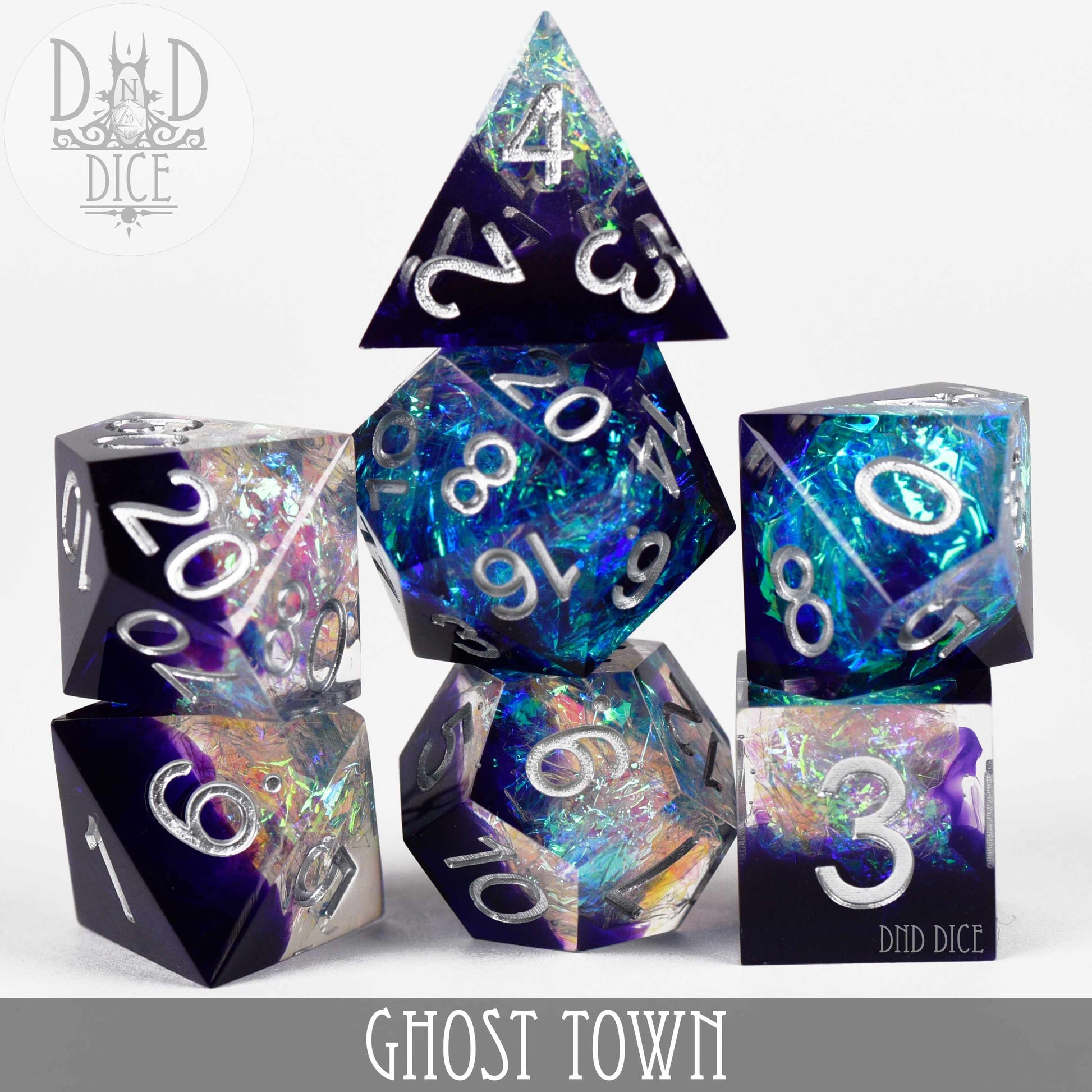 Ghost Town Handmade Dice Set - Premium Dice Sets & Games from DND DICE - Just $35! Shop now at Game Crave Tournament Store