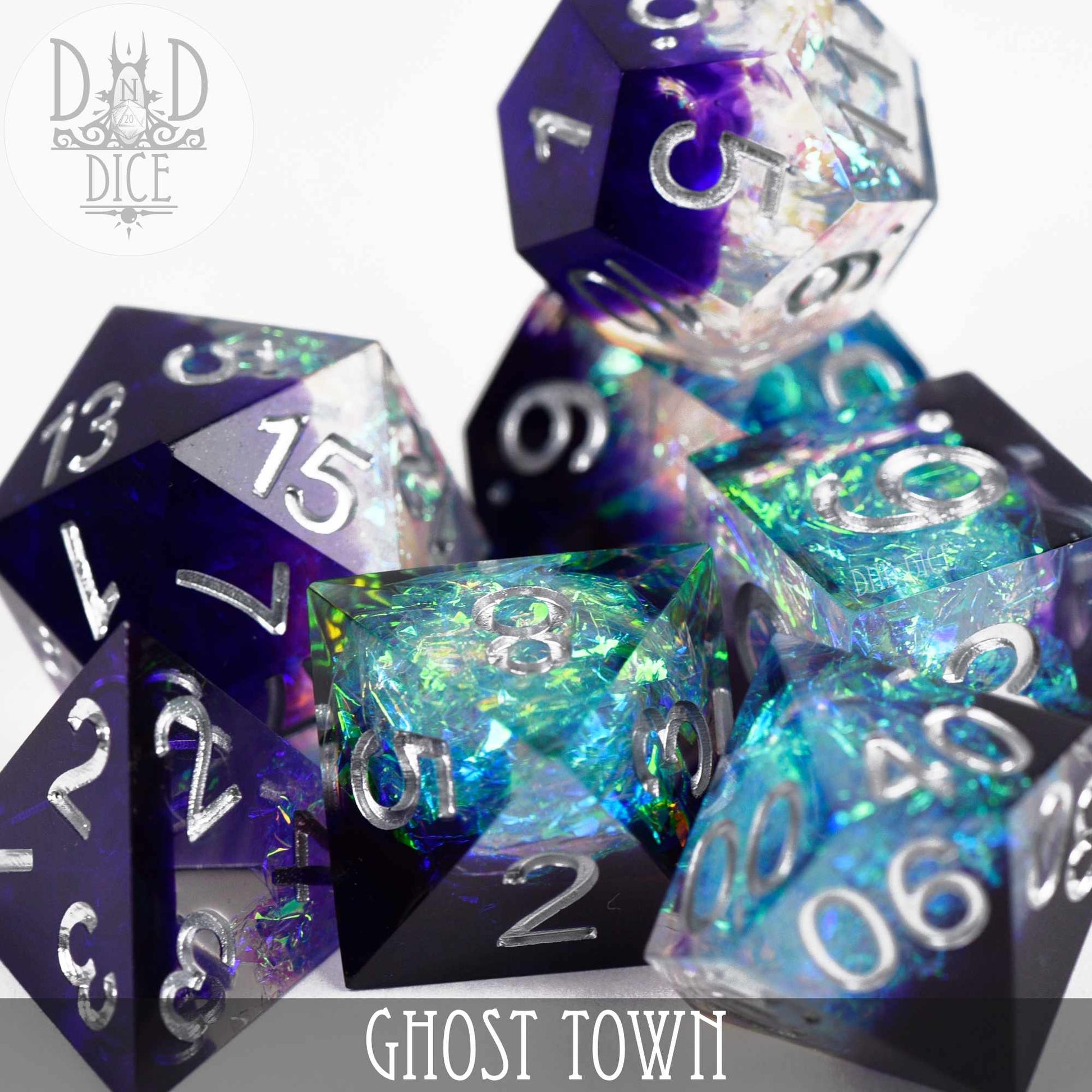 Ghost Town Handmade Dice Set - Premium Dice Sets & Games from DND DICE - Just $35! Shop now at Game Crave Tournament Store