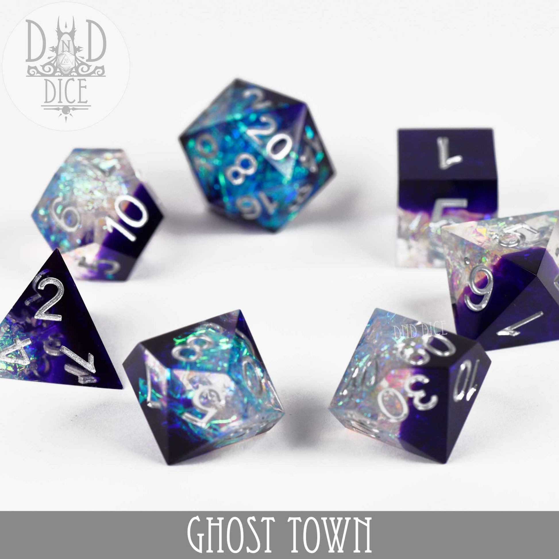 Ghost Town Handmade Dice Set - Premium Dice Sets & Games from DND DICE - Just $35! Shop now at Game Crave Tournament Store