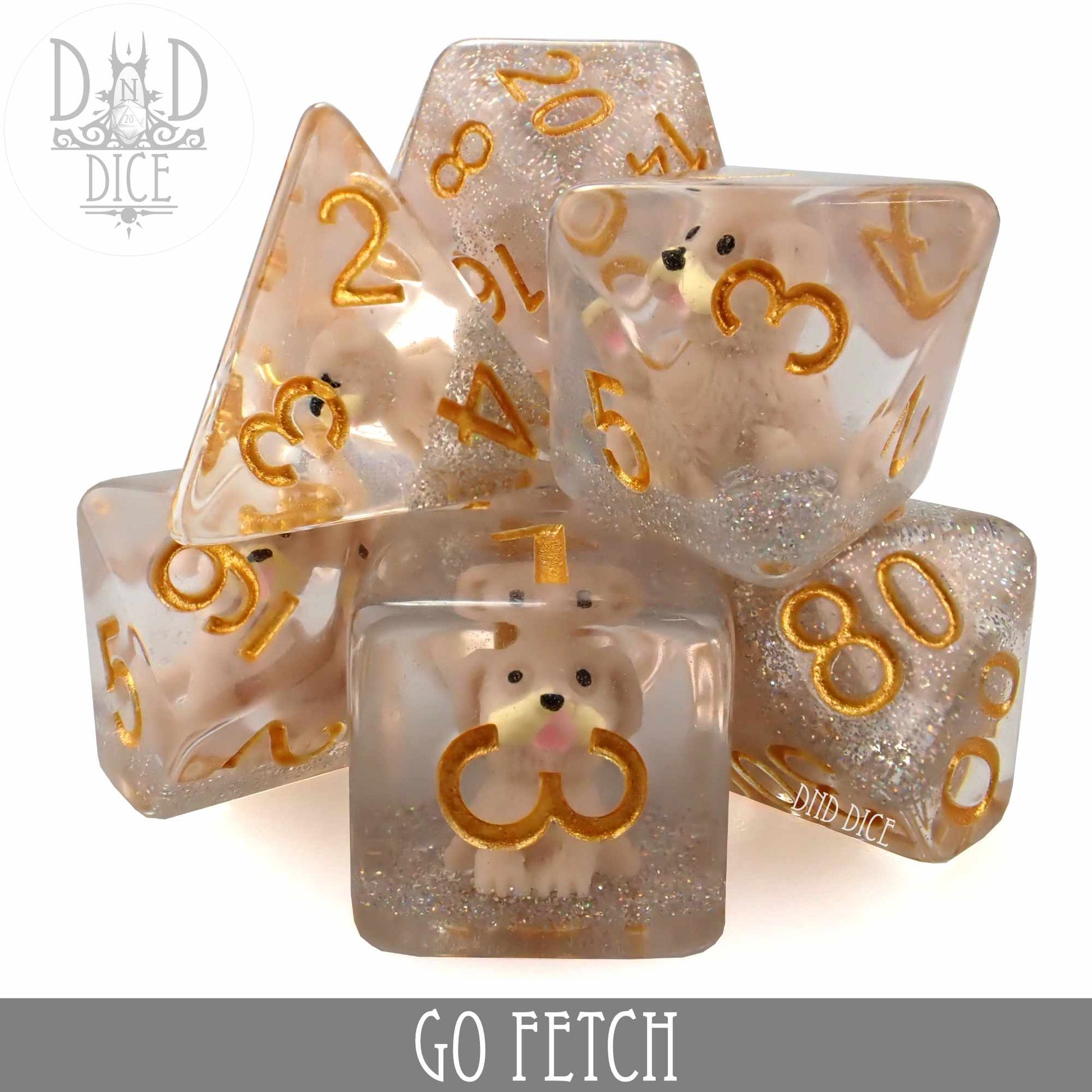 Go Fetch Dice Set - Premium Dice Sets & Games from DND DICE - Just $15! Shop now at Game Crave Tournament Store