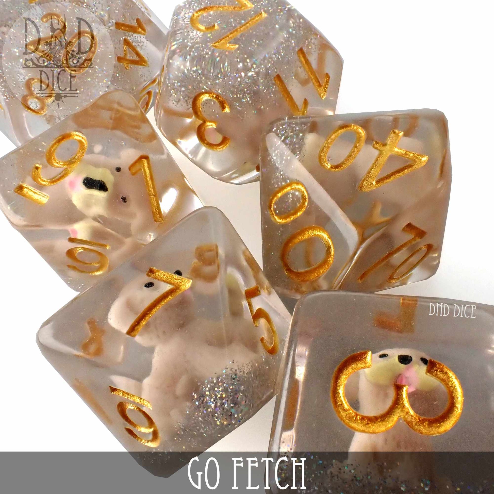 Go Fetch Dice Set - Premium Dice Sets & Games from DND DICE - Just $15! Shop now at Game Crave Tournament Store