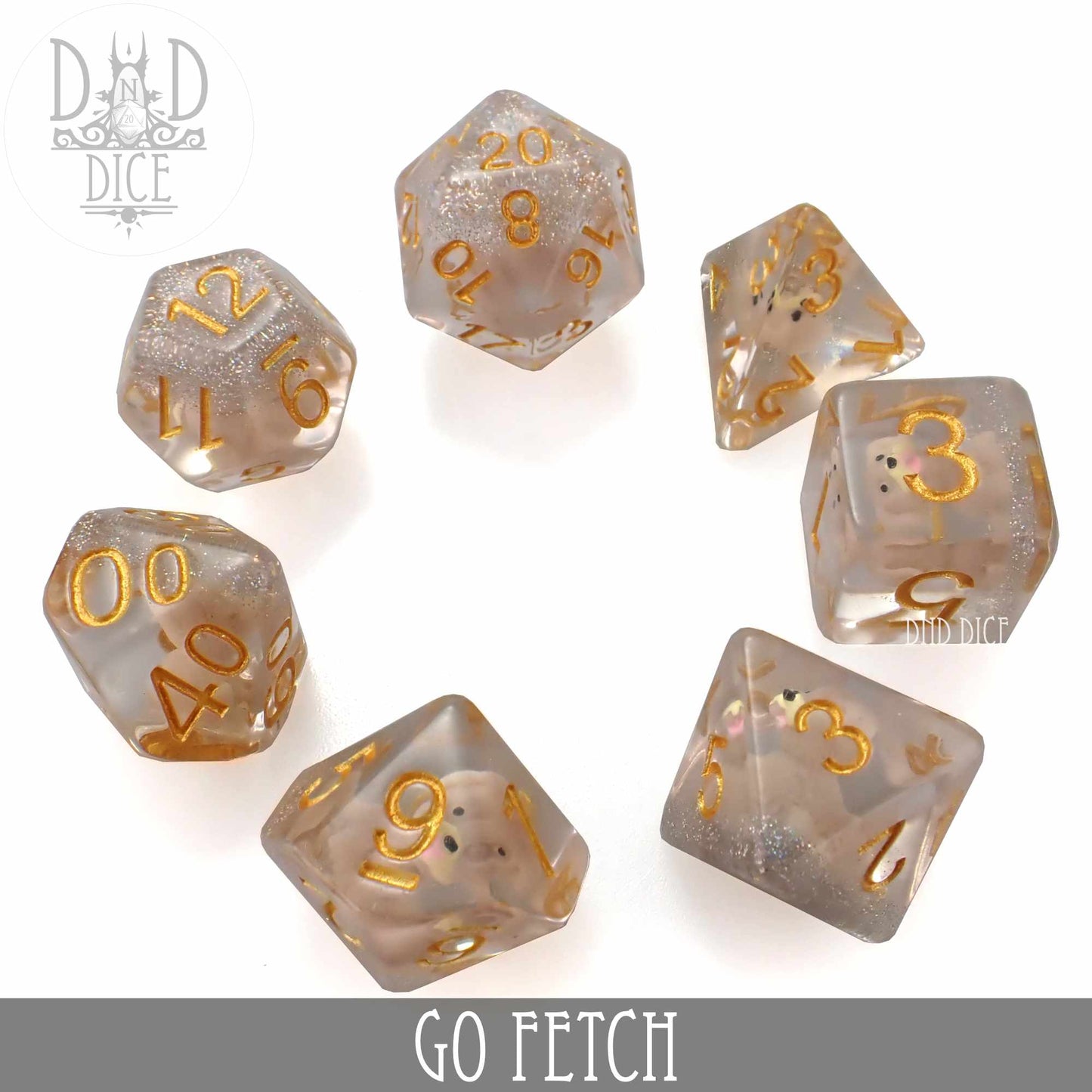 Go Fetch Dice Set - Premium Dice Sets & Games from DND DICE - Just $15! Shop now at Game Crave Tournament Store