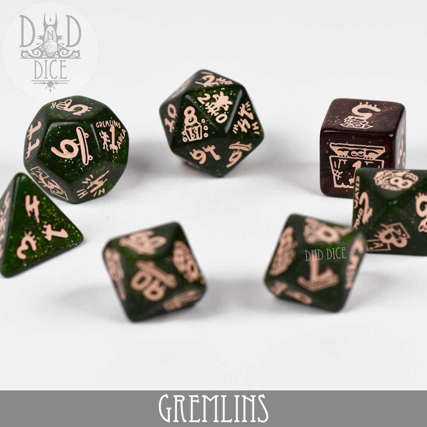 Gremlins Dice Set - Premium Dice Sets & Games from DND DICE - Just $20! Shop now at Game Crave Tournament Store