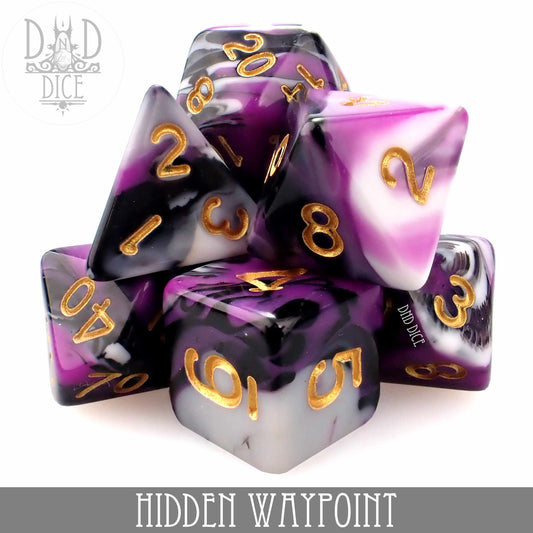 Hidden Waypoint Dice Set - Premium Dice Sets & Games from DND DICE - Just $9! Shop now at Game Crave Tournament Store