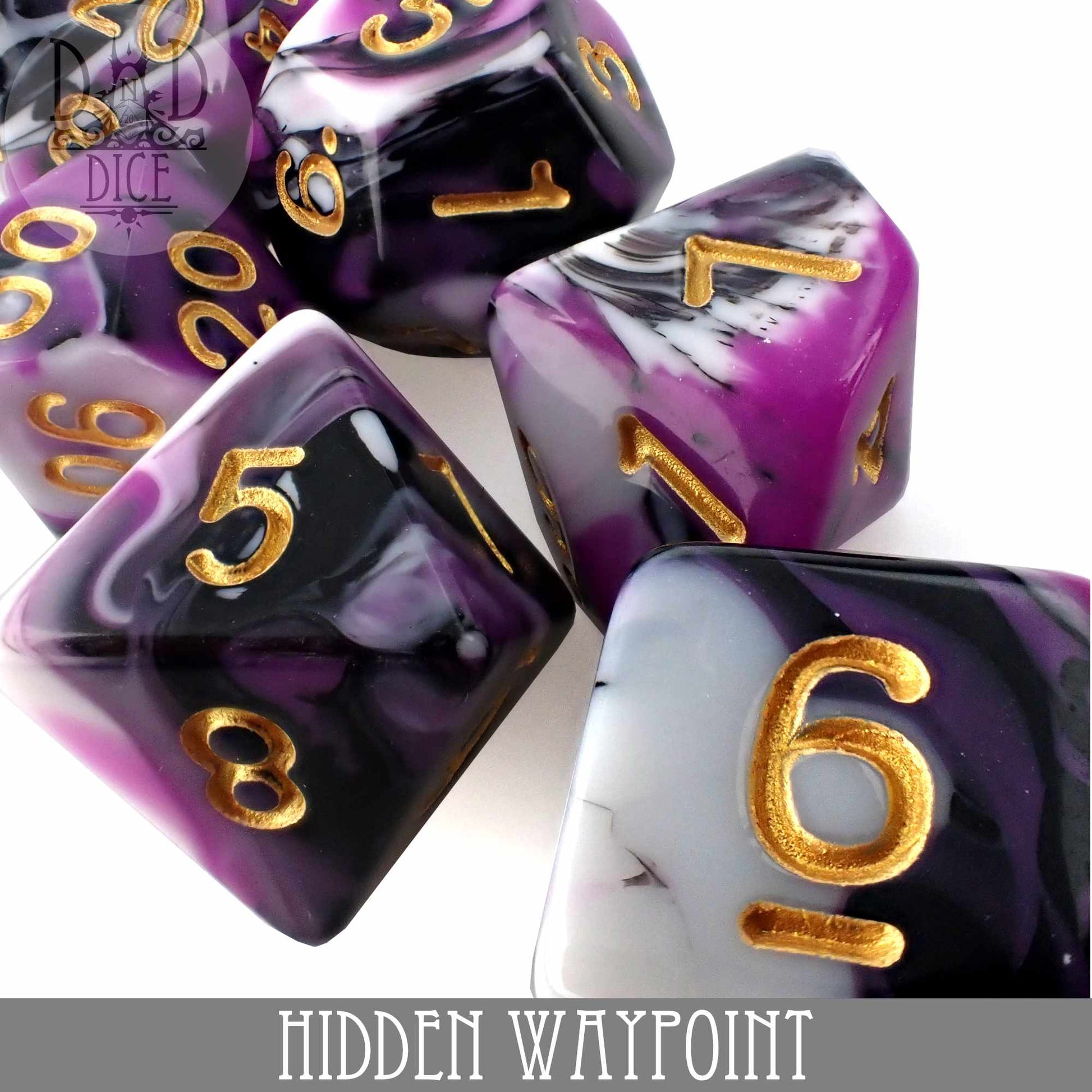 Hidden Waypoint Dice Set - Premium Dice Sets & Games from DND DICE - Just $9! Shop now at Game Crave Tournament Store