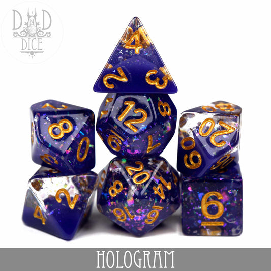 Hologram Dice Set - Premium Dice Sets & Games from DND DICE - Just $10! Shop now at Game Crave Tournament Store