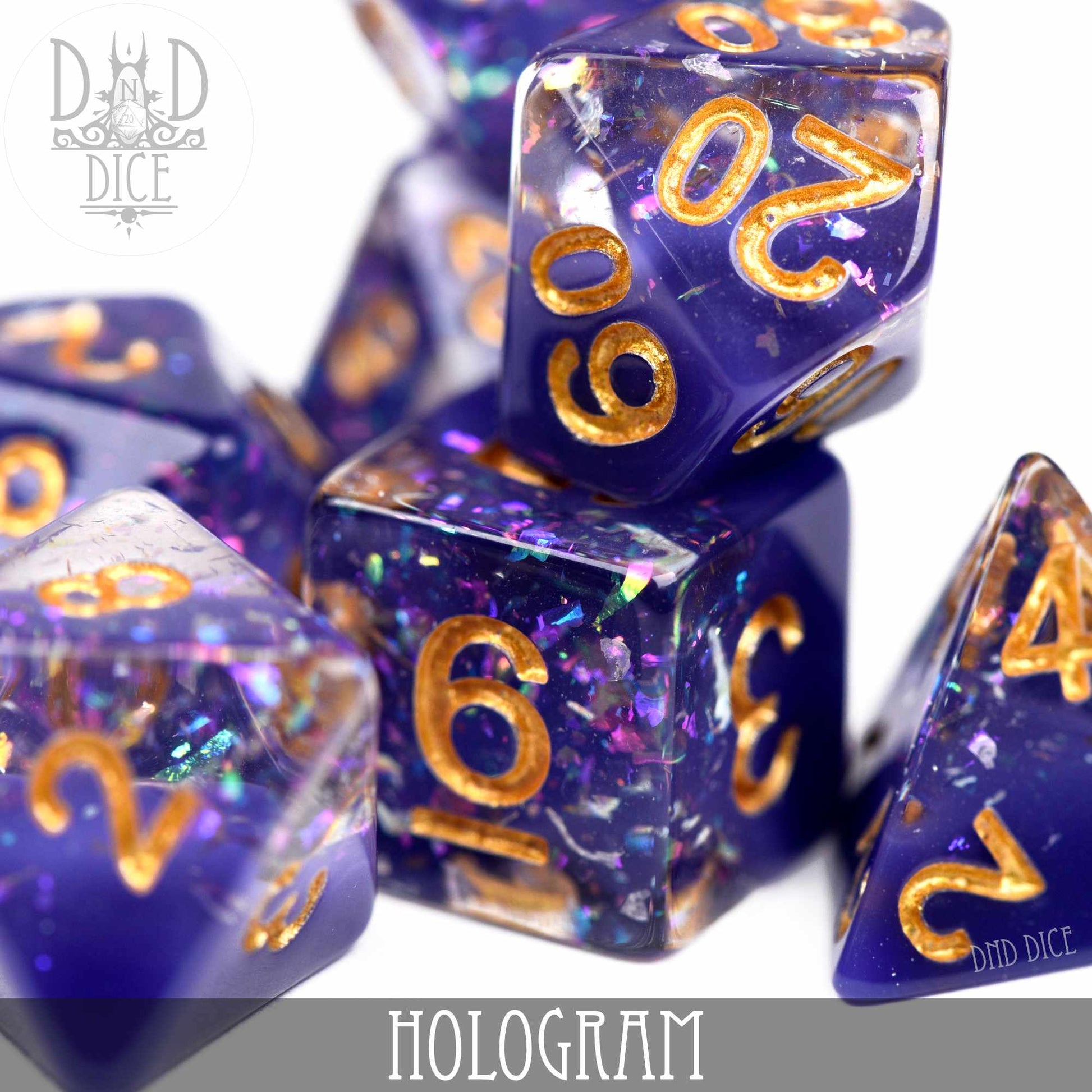 Hologram Dice Set - Premium Dice Sets & Games from DND DICE - Just $10! Shop now at Game Crave Tournament Store