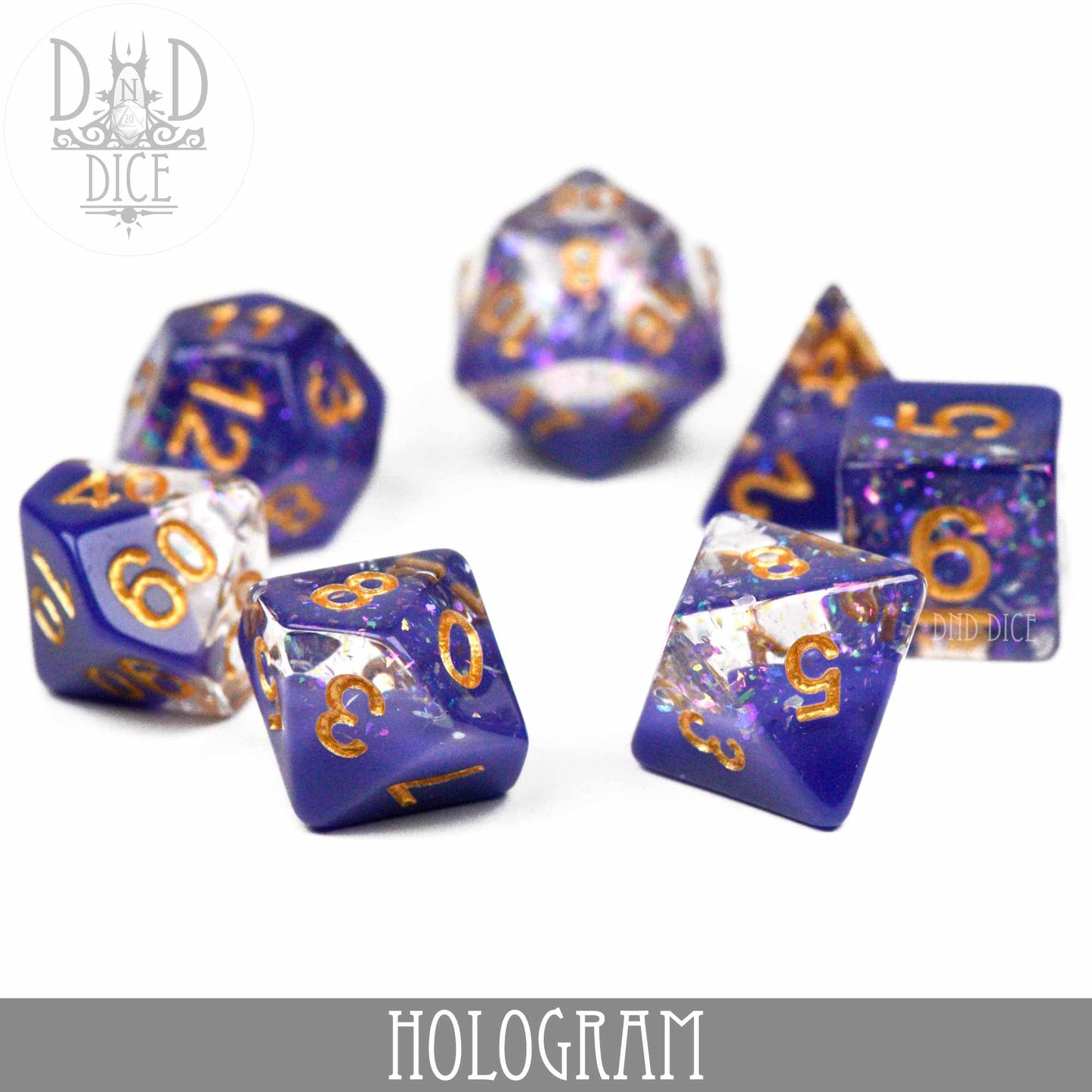 Hologram Dice Set - Premium Dice Sets & Games from DND DICE - Just $10! Shop now at Game Crave Tournament Store