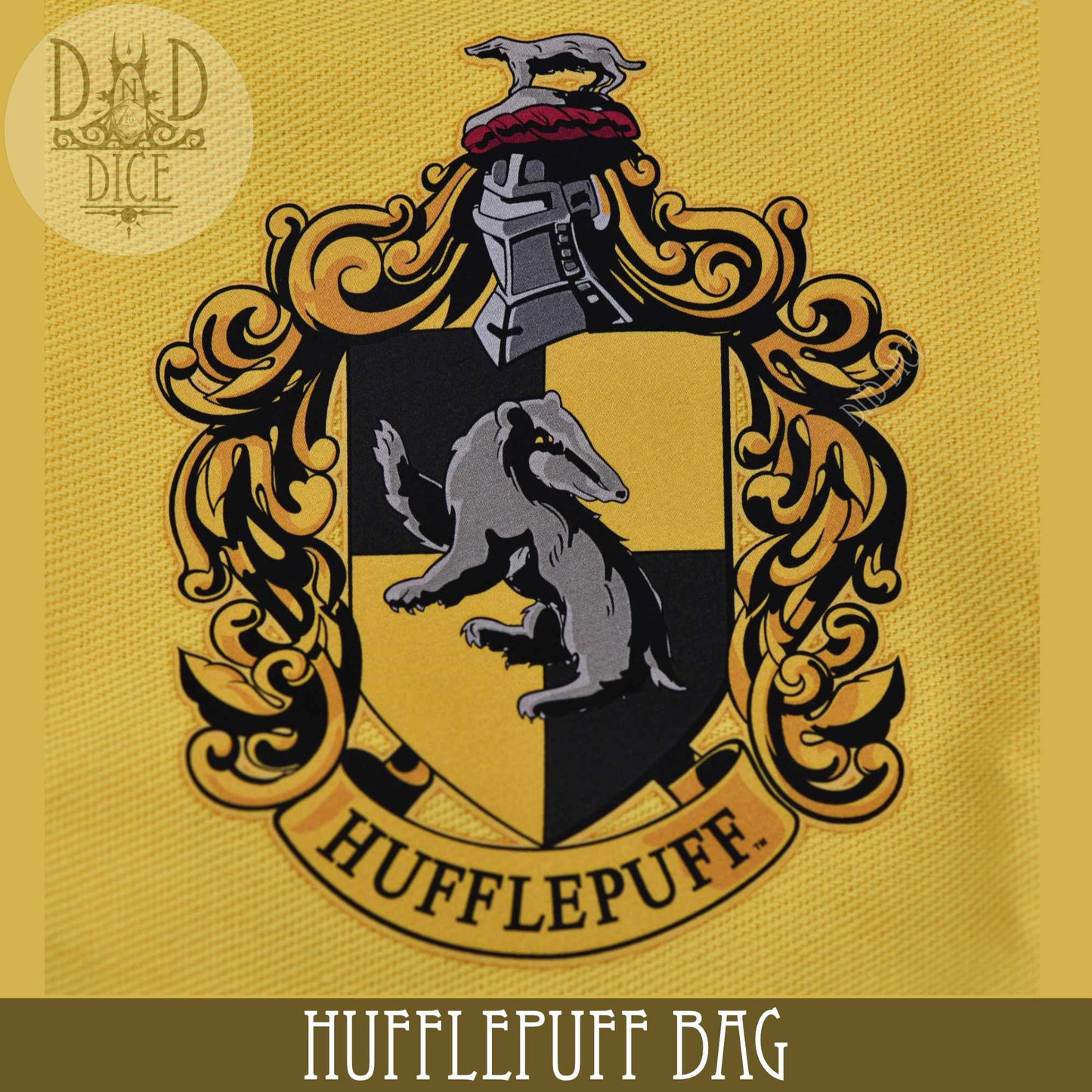 Harry Potter - Hufflepuff Dice Bag & 5D6 - Premium Dice Sets & Games from DND DICE - Just $30! Shop now at Game Crave Tournament Store