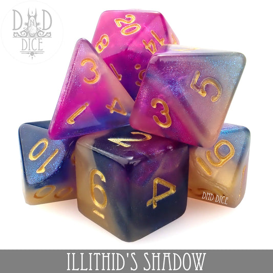 Illithid's Shadow Dice Set - Premium Dice Sets & Games from DND DICE - Just $8! Shop now at Game Crave Tournament Store