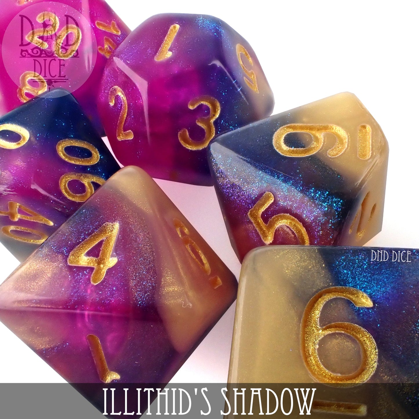 Illithid's Shadow Dice Set - Premium Dice Sets & Games from DND DICE - Just $8! Shop now at Game Crave Tournament Store