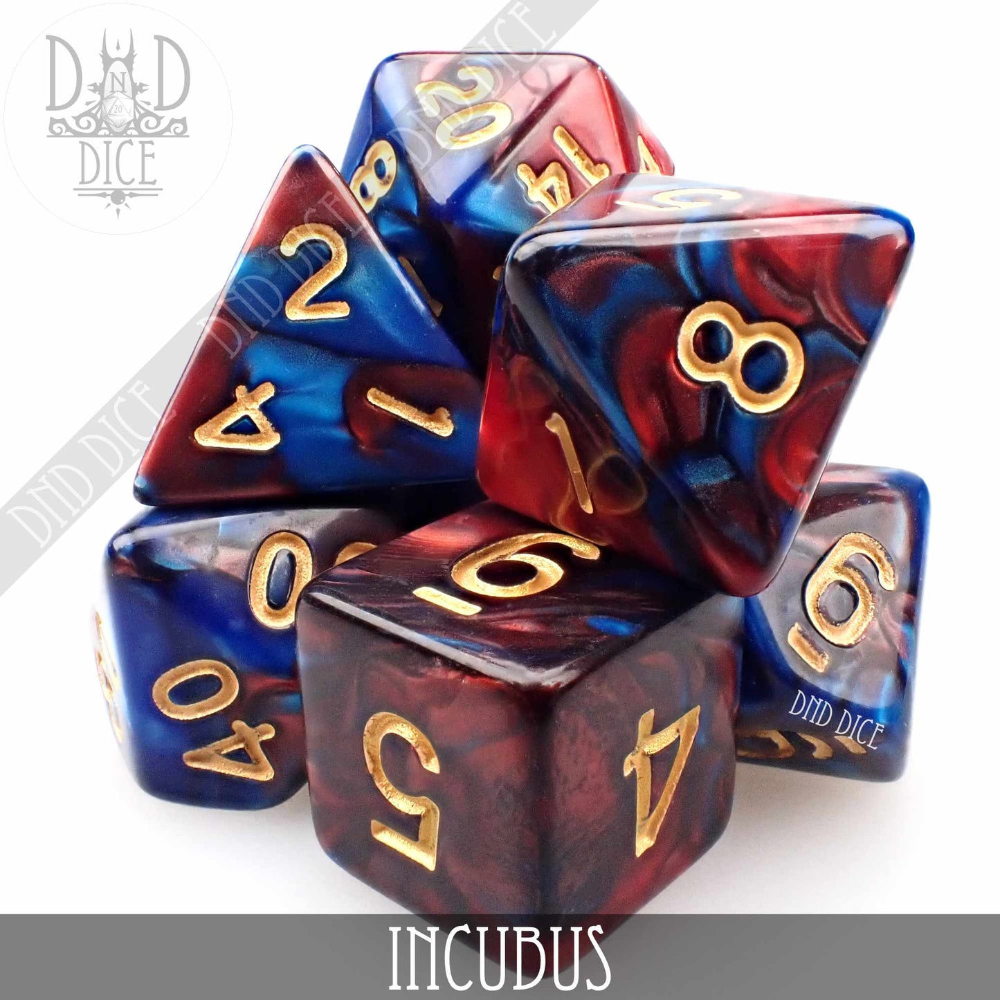 Incubus Dice Set - Premium Dice Sets & Games from DND DICE - Just $7! Shop now at Game Crave Tournament Store