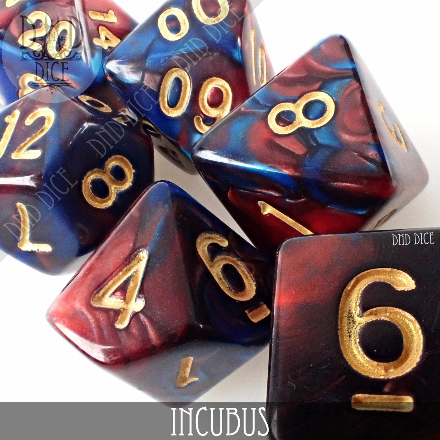 Incubus Dice Set - Premium Dice Sets & Games from DND DICE - Just $7! Shop now at Game Crave Tournament Store