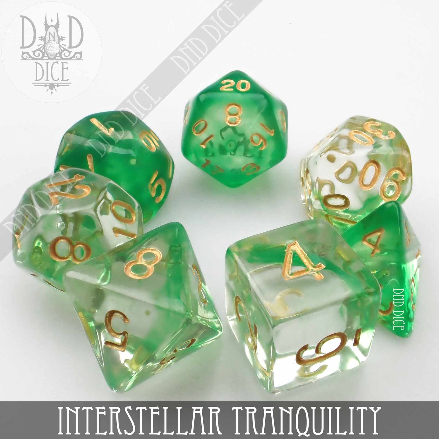 Interstellar Tranquility Dice Set - Premium Dice Sets & Games from DND DICE - Just $8! Shop now at Game Crave Tournament Store