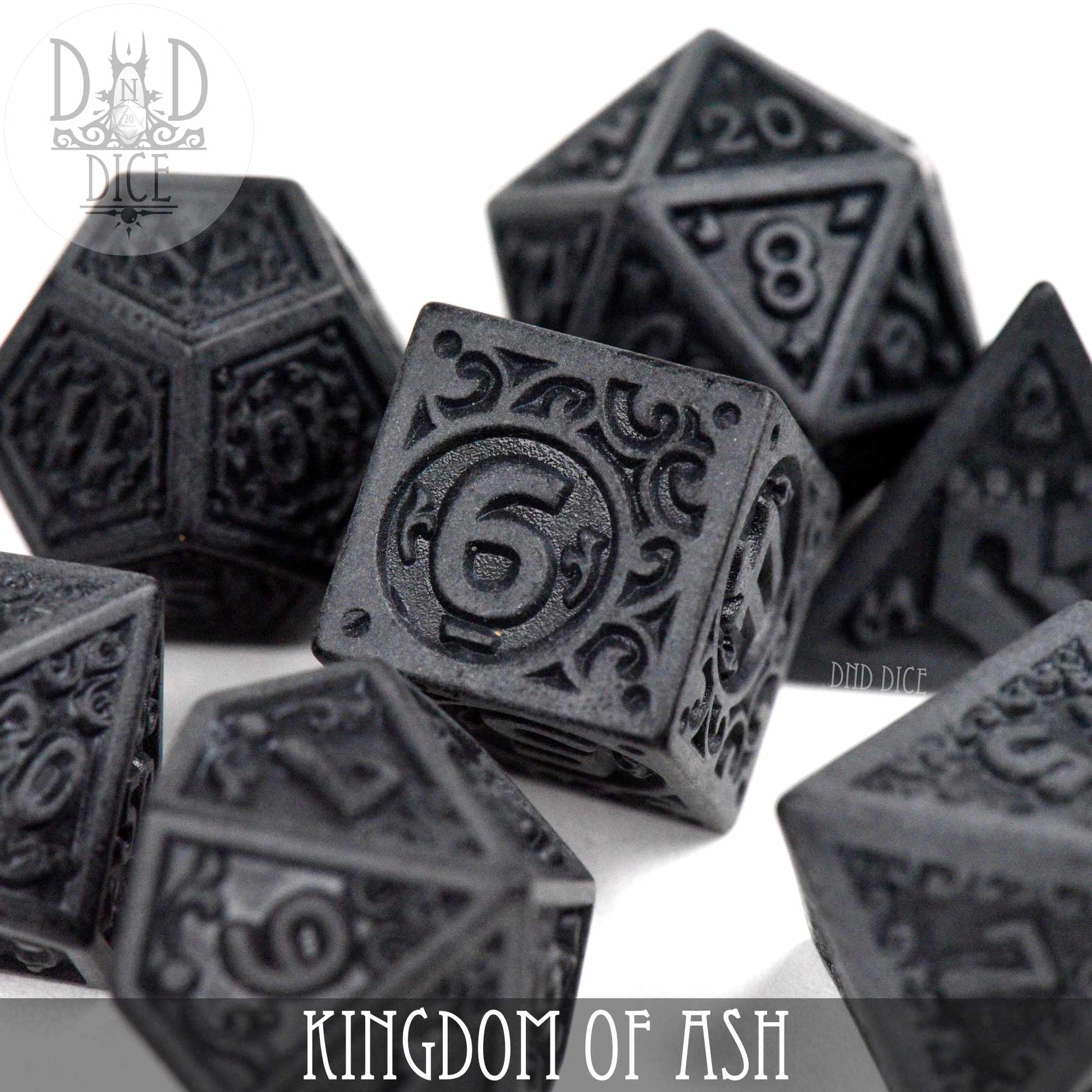 Kingdom of Ash Dice Set - Premium Dice Sets & Games from DND DICE - Just $7! Shop now at Game Crave Tournament Store