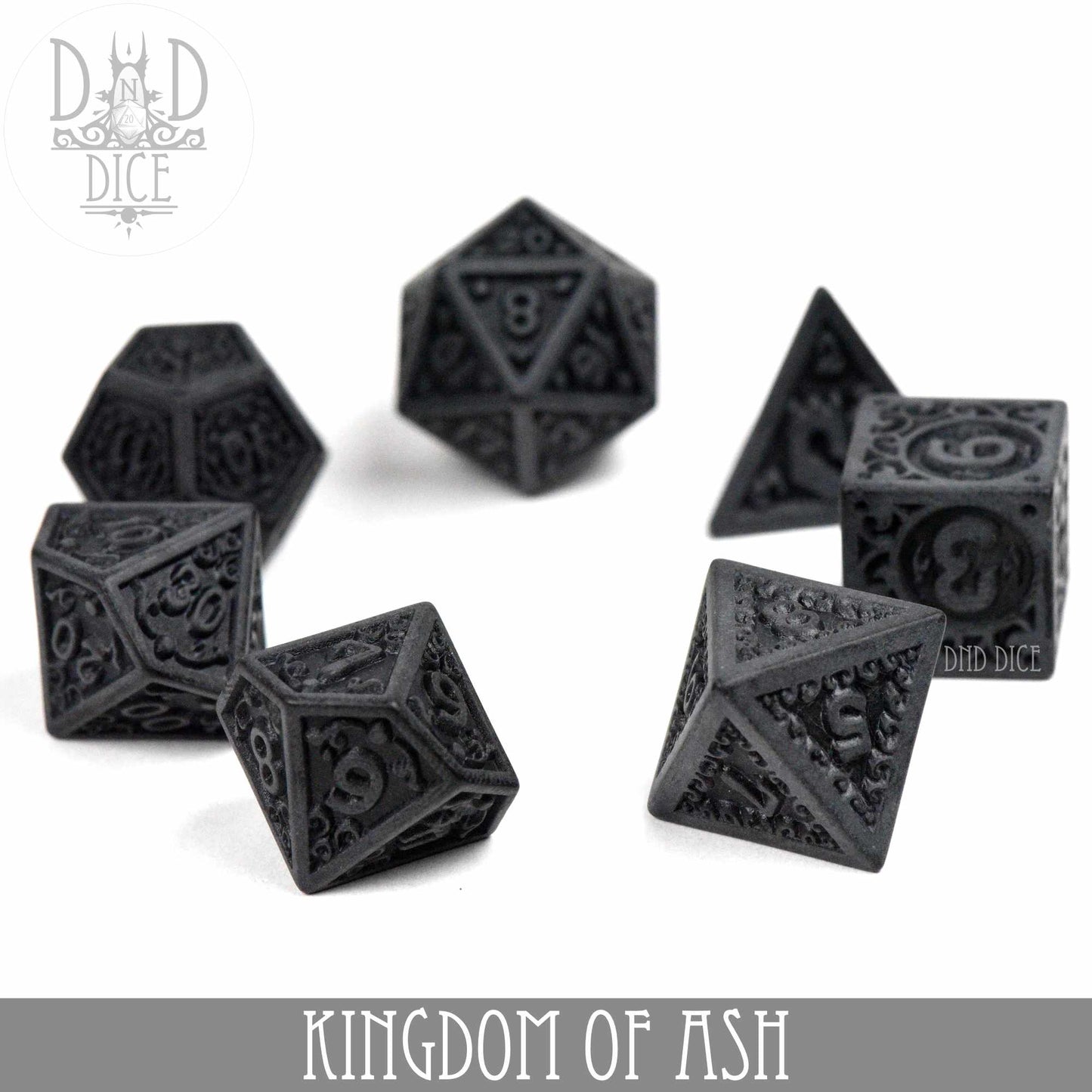 Kingdom of Ash Dice Set - Premium Dice Sets & Games from DND DICE - Just $7! Shop now at Game Crave Tournament Store