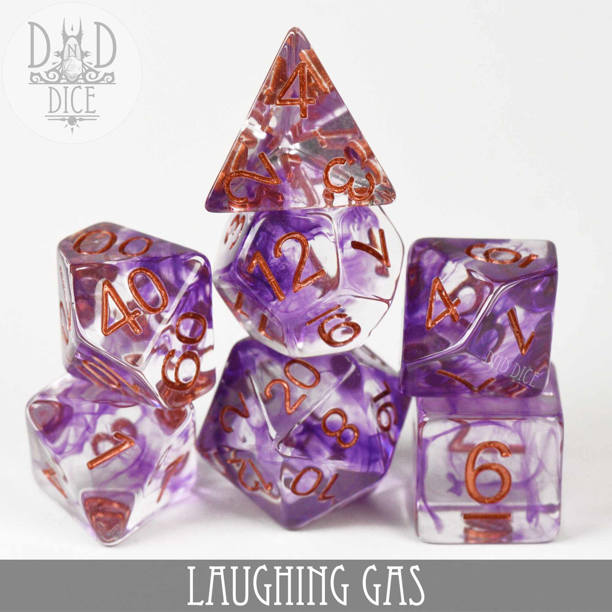 Laughing Gas Dice Set - Premium Dice Sets & Games from DND DICE - Just $8! Shop now at Game Crave Tournament Store