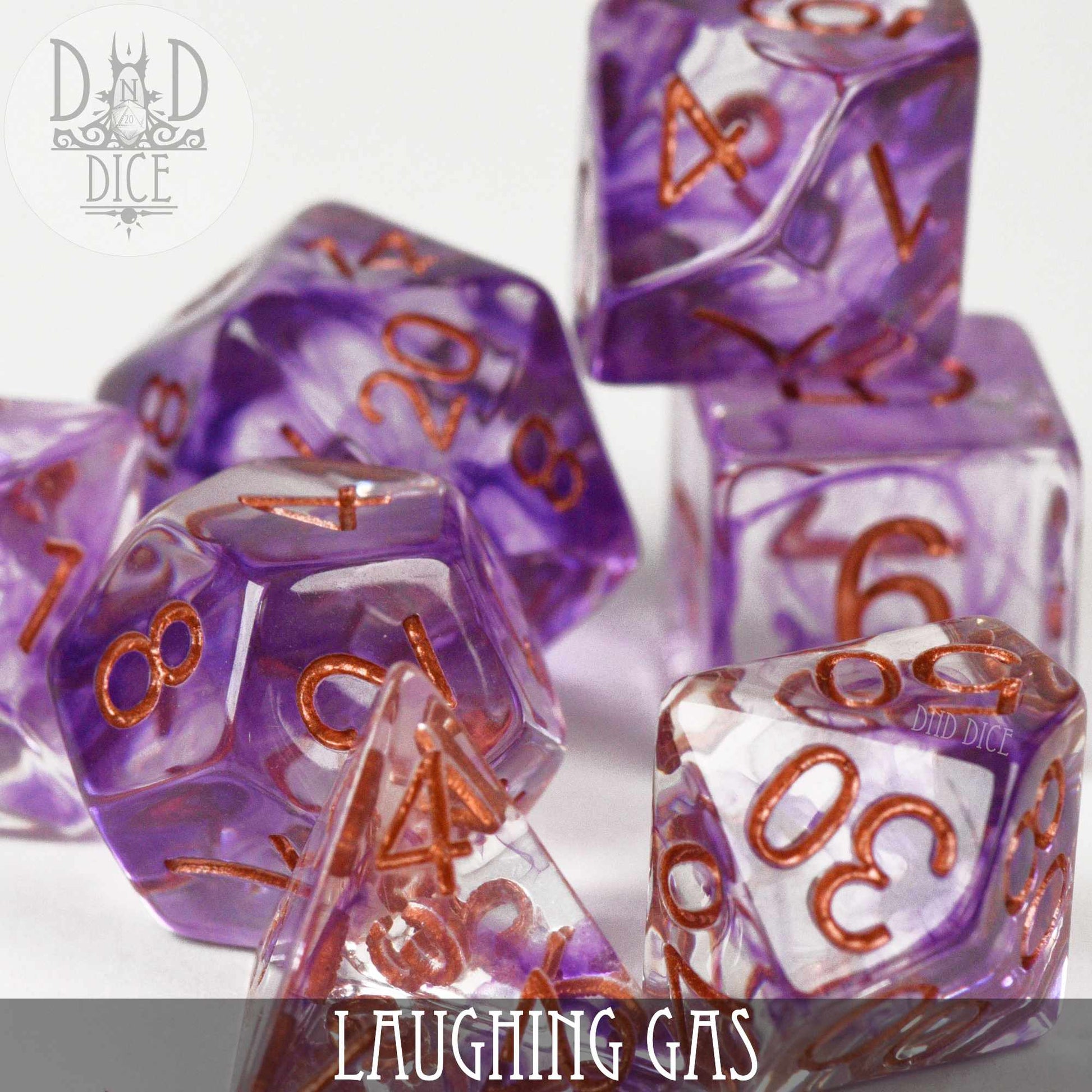 Laughing Gas Dice Set - Premium Dice Sets & Games from DND DICE - Just $8! Shop now at Game Crave Tournament Store