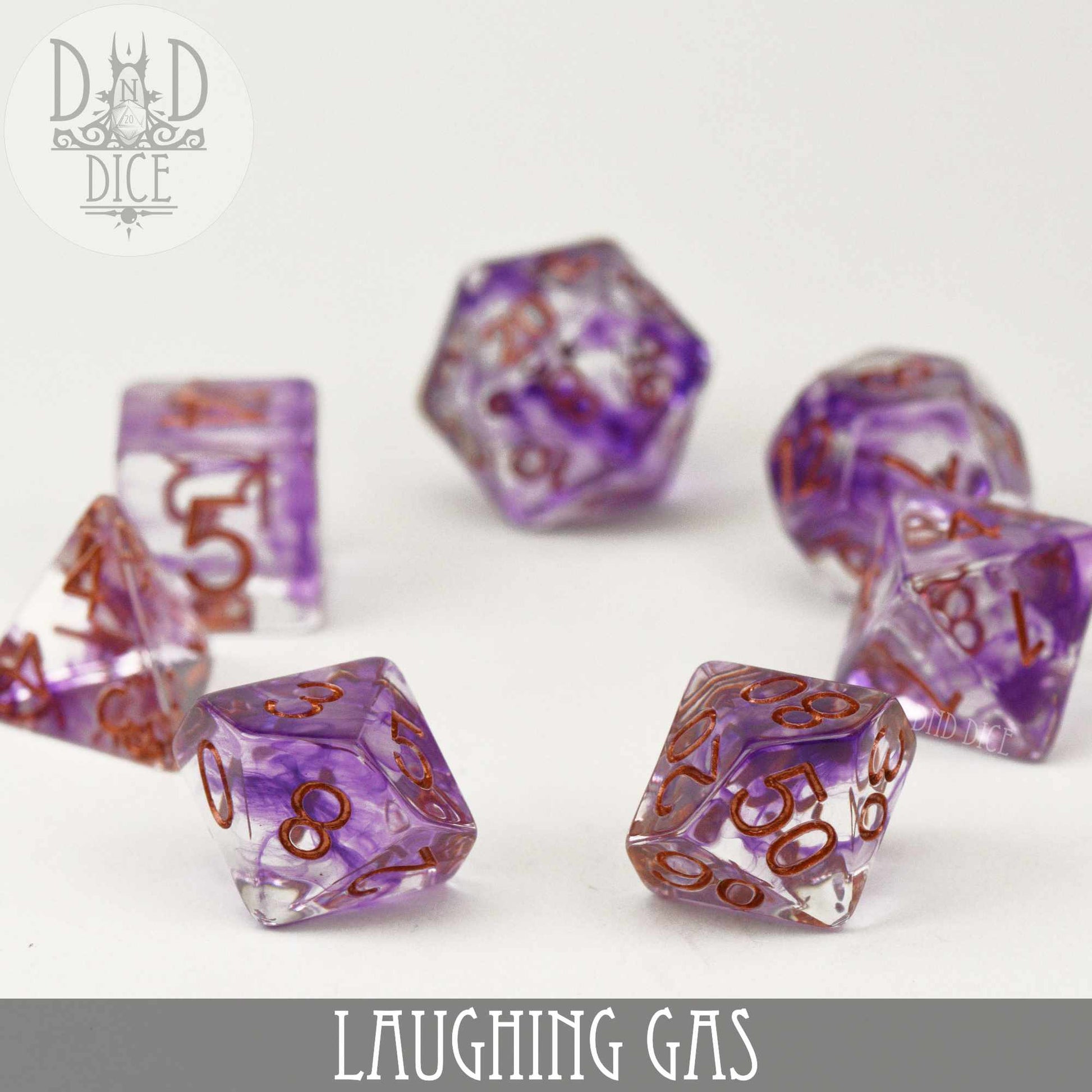 Laughing Gas Dice Set - Premium Dice Sets & Games from DND DICE - Just $8! Shop now at Game Crave Tournament Store