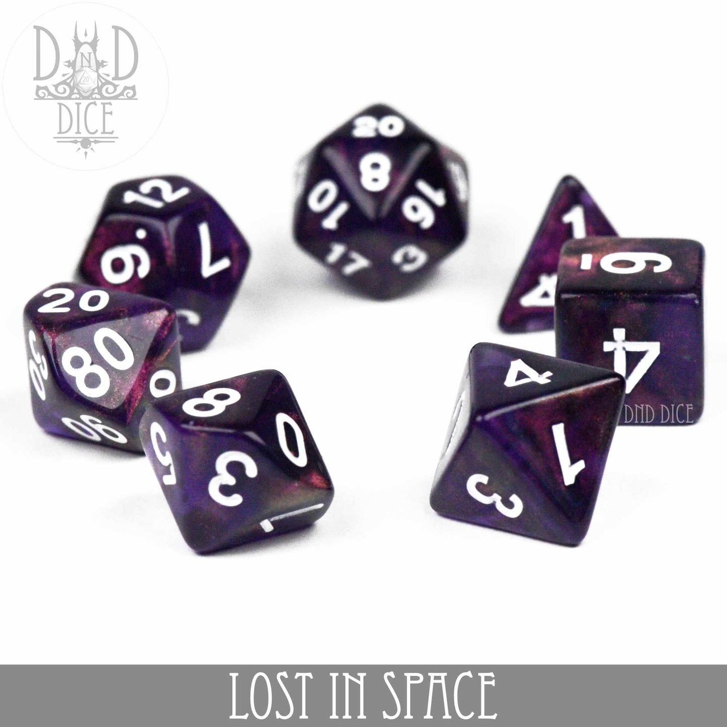 Lost in Space Dice Set - Premium Dice Sets & Games from DND DICE - Just $8! Shop now at Game Crave Tournament Store