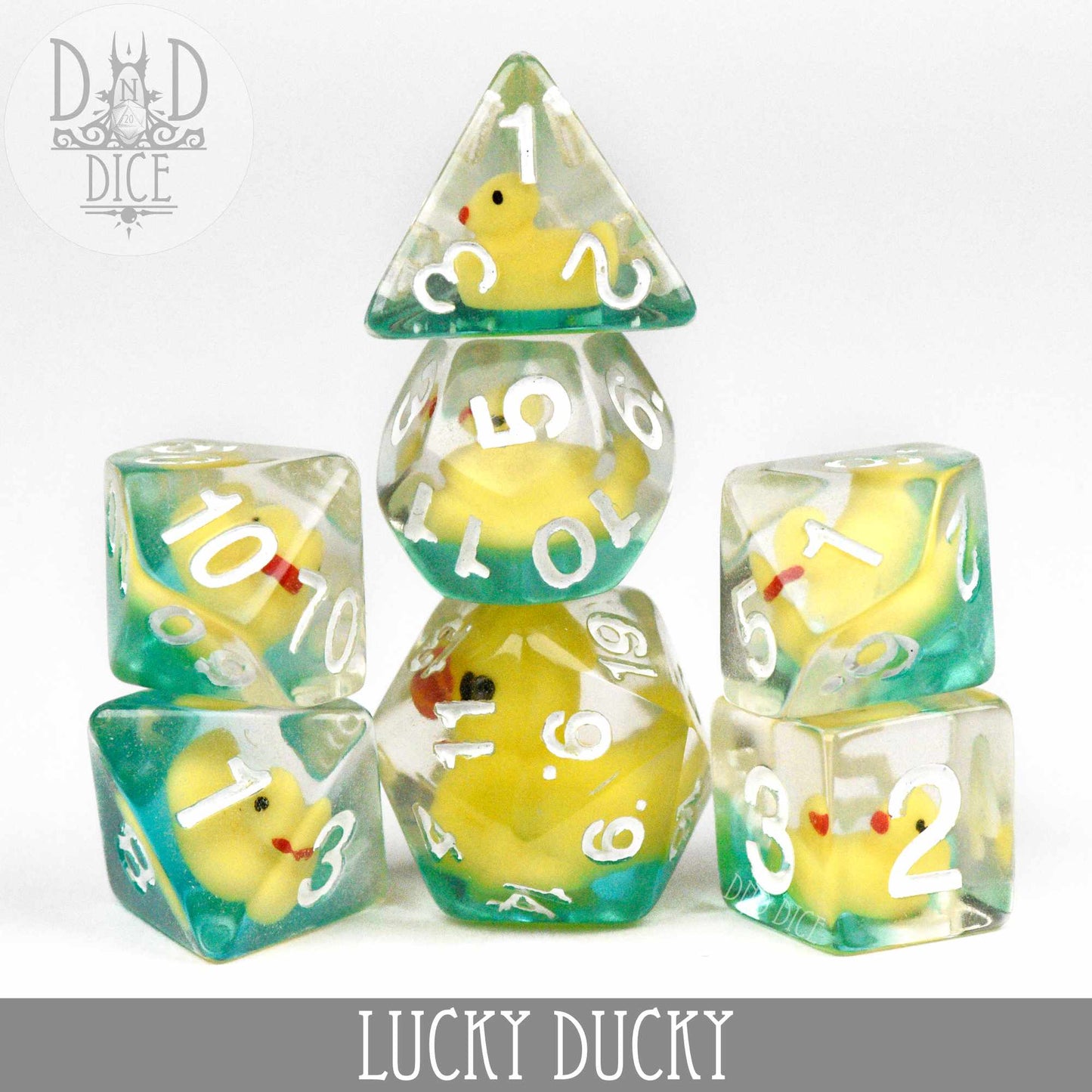 Lucky Ducky Dice Set - Premium Dice Sets & Games from DND DICE - Just $15! Shop now at Game Crave Tournament Store