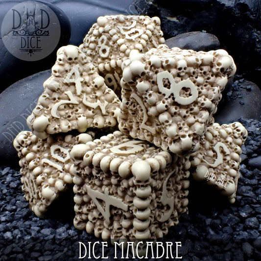 Dice Macabre Set - Premium Dice Sets & Games from DND DICE - Just $20! Shop now at Game Crave Tournament Store