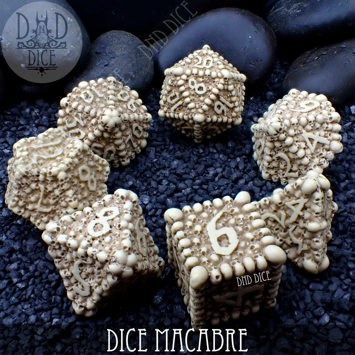 Dice Macabre Set - Premium Dice Sets & Games from DND DICE - Just $20! Shop now at Game Crave Tournament Store