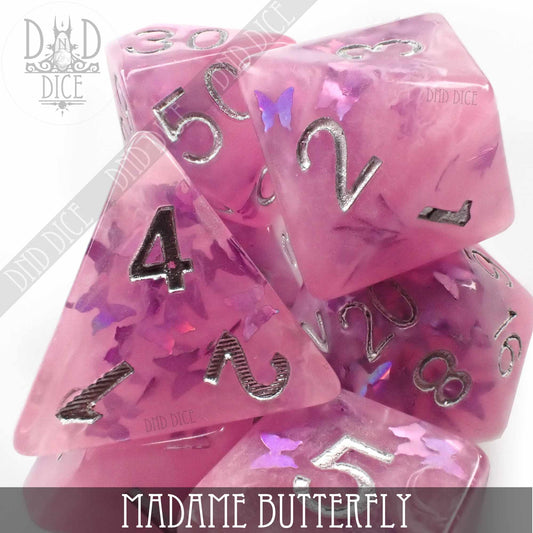 Madame Butterfly Dice Set - Premium Dice Sets & Games from DND DICE - Just $12! Shop now at Game Crave Tournament Store