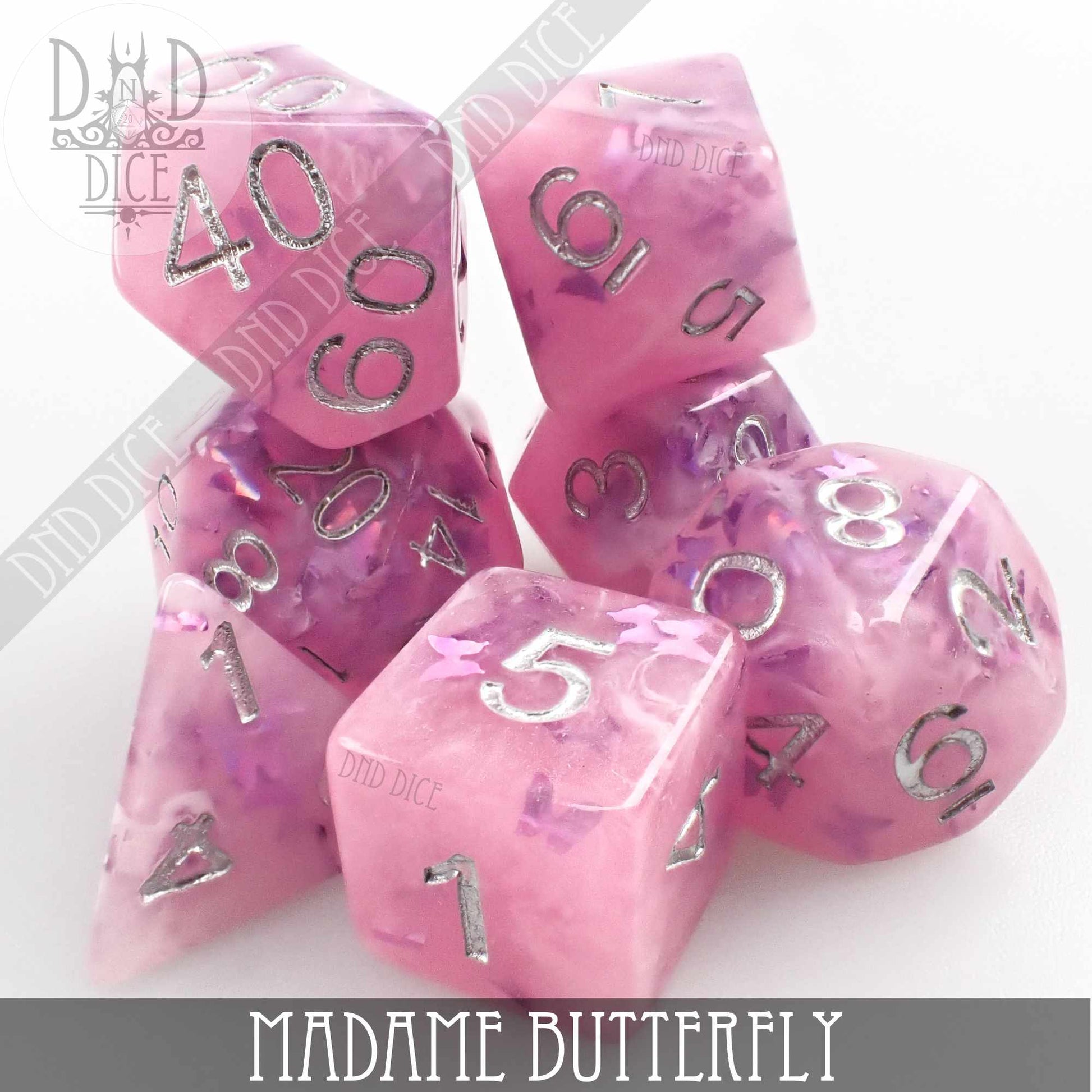 Madame Butterfly Dice Set - Premium Dice Sets & Games from DND DICE - Just $12! Shop now at Game Crave Tournament Store