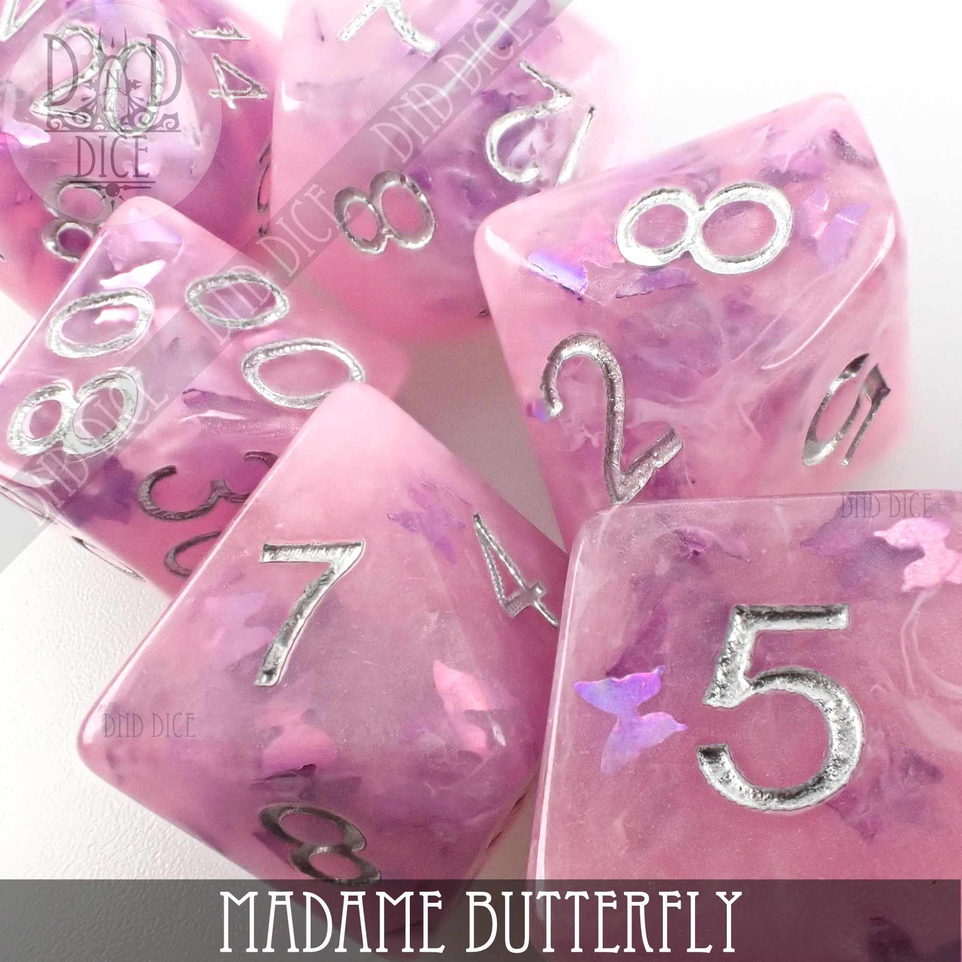 Madame Butterfly Dice Set - Premium Dice Sets & Games from DND DICE - Just $12! Shop now at Game Crave Tournament Store