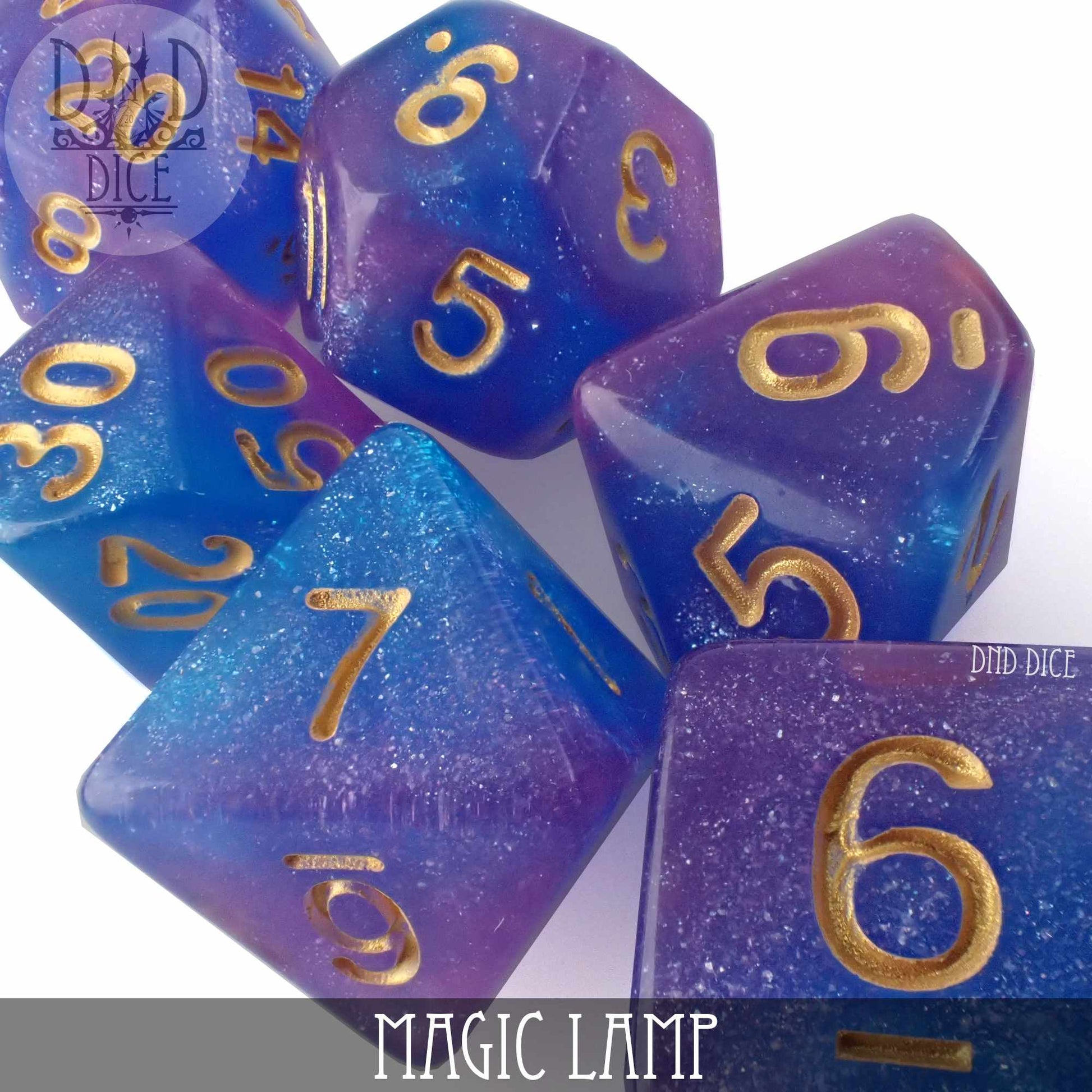 Magic Lamp Dice Set - Premium Dice Sets & Games from DND DICE - Just $8! Shop now at Game Crave Tournament Store