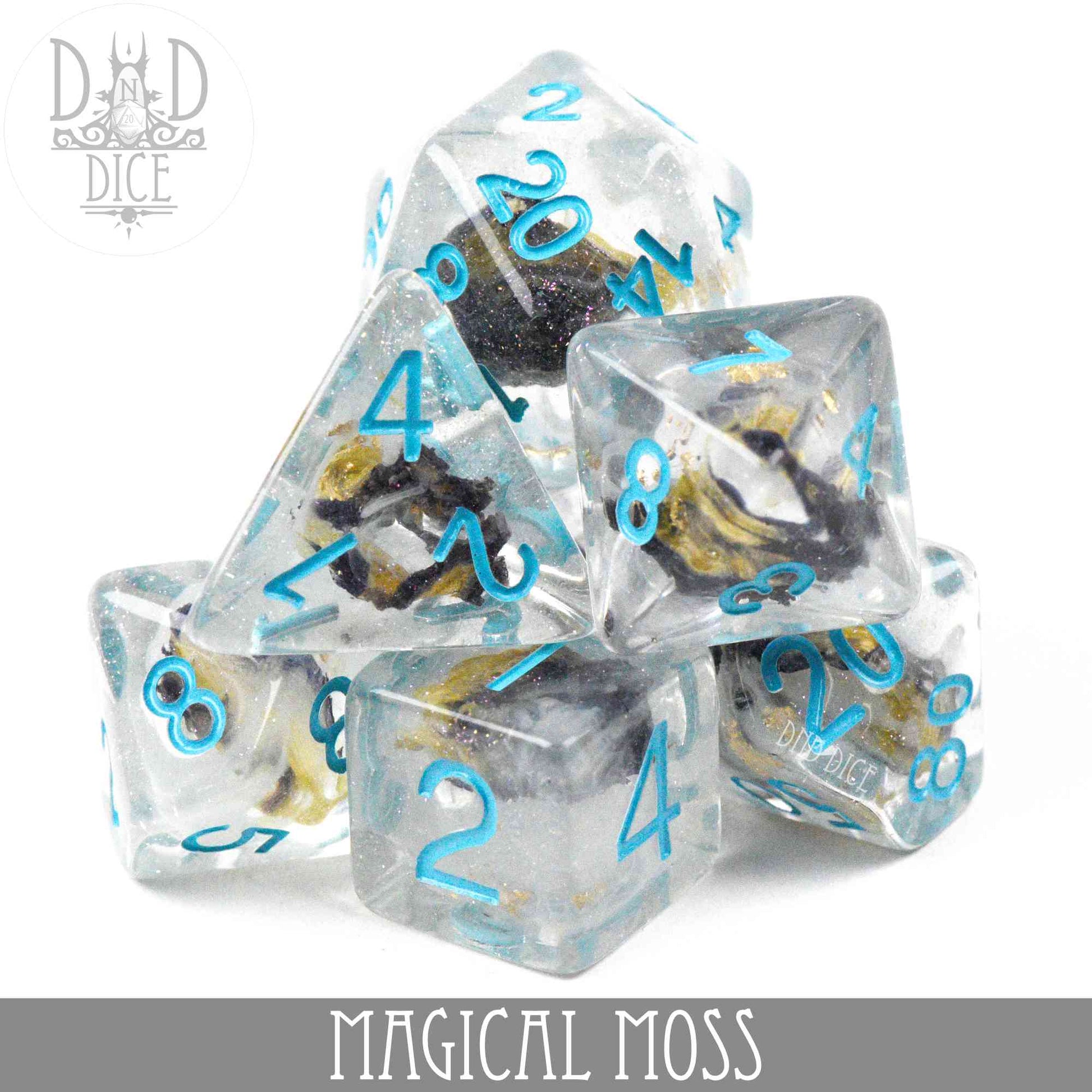 Magical Moss Dice Set - Premium Dice Sets & Games from DND DICE - Just $7.99! Shop now at Game Crave Tournament Store