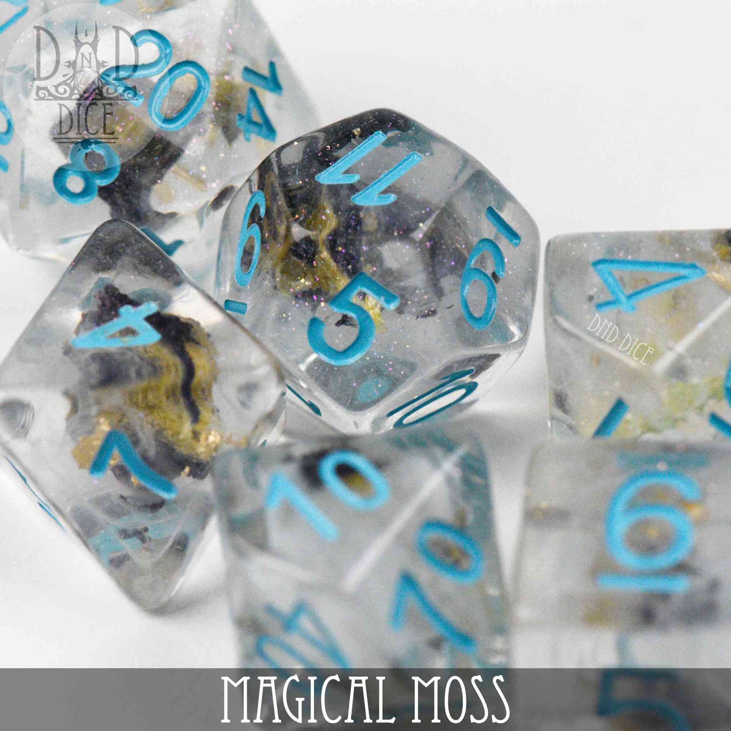 Magical Moss Dice Set - Premium Dice Sets & Games from DND DICE - Just $7.99! Shop now at Game Crave Tournament Store