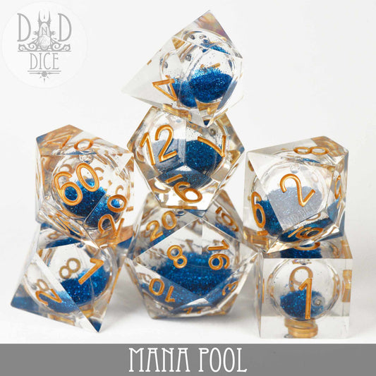 Mana Pool Liquid Core Dice Set - Premium Dice Sets & Games from DND DICE - Just $40! Shop now at Game Crave Tournament Store