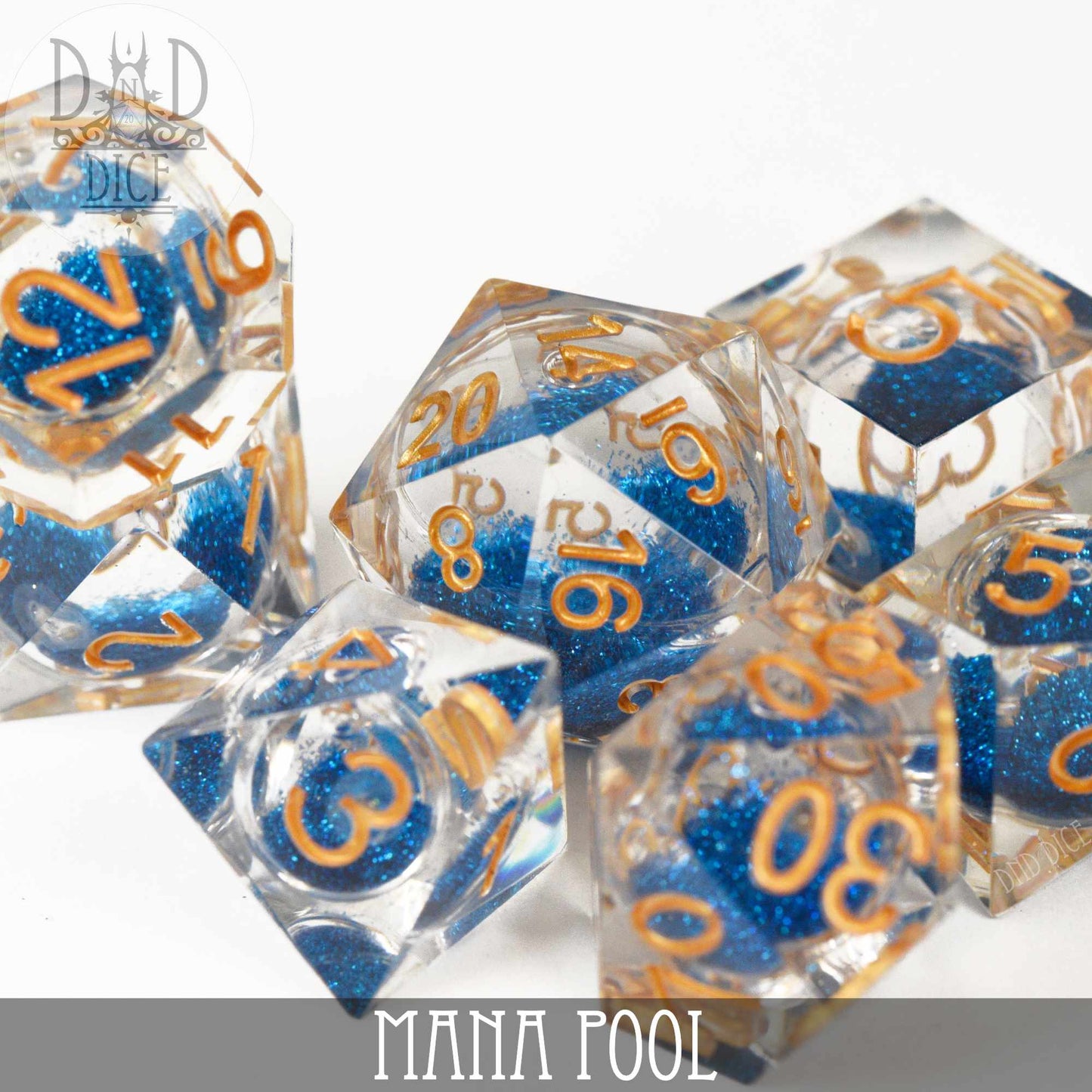 Mana Pool Liquid Core Dice Set - Premium Dice Sets & Games from DND DICE - Just $40! Shop now at Game Crave Tournament Store