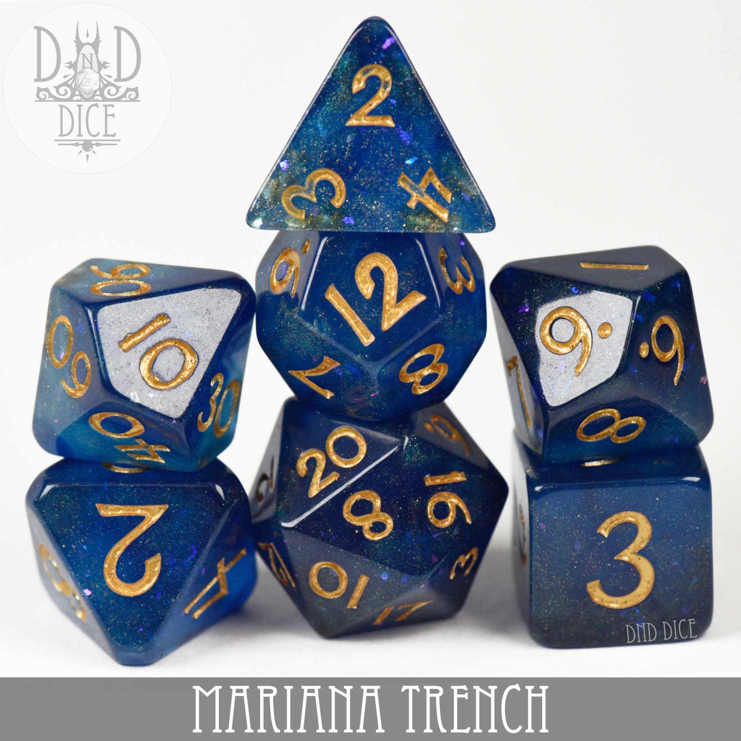 Mariana Trench Dice Set - Premium Dice Sets & Games from DND DICE - Just $12! Shop now at Game Crave Tournament Store