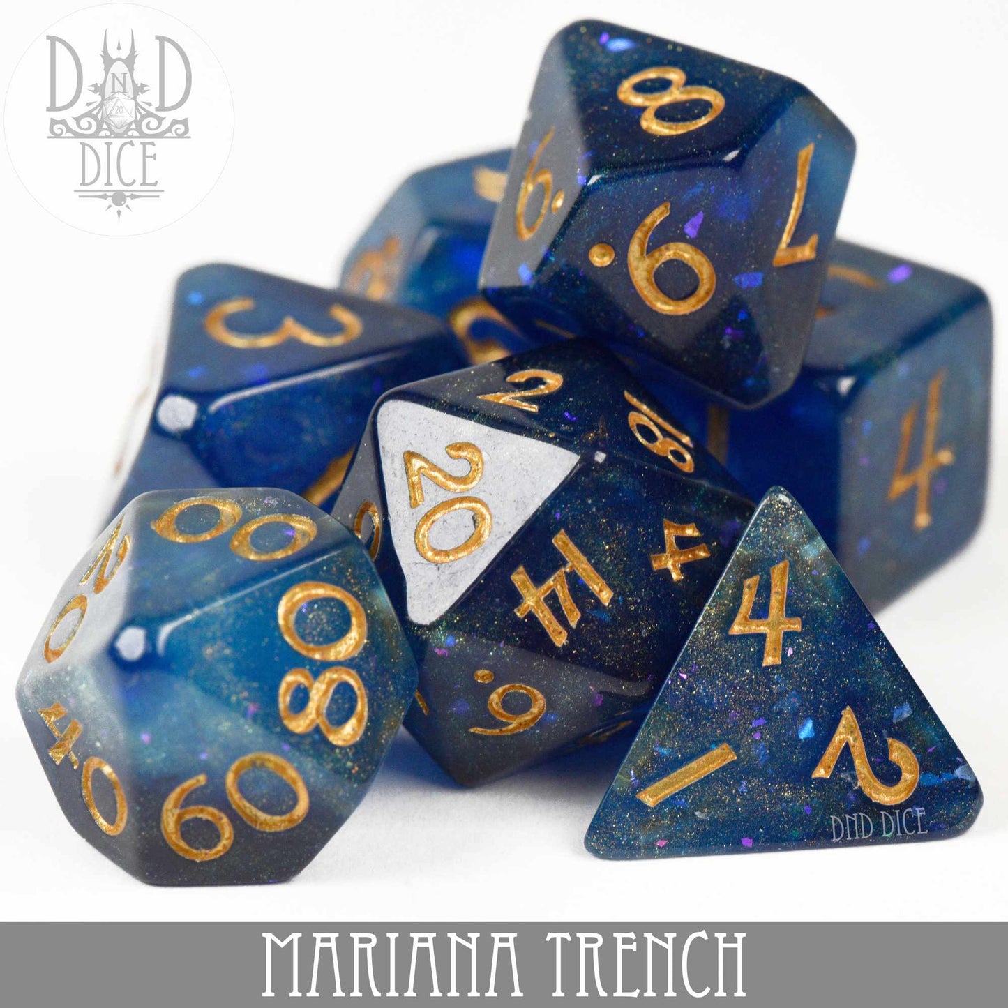 Mariana Trench Dice Set - Premium Dice Sets & Games from DND DICE - Just $12! Shop now at Game Crave Tournament Store